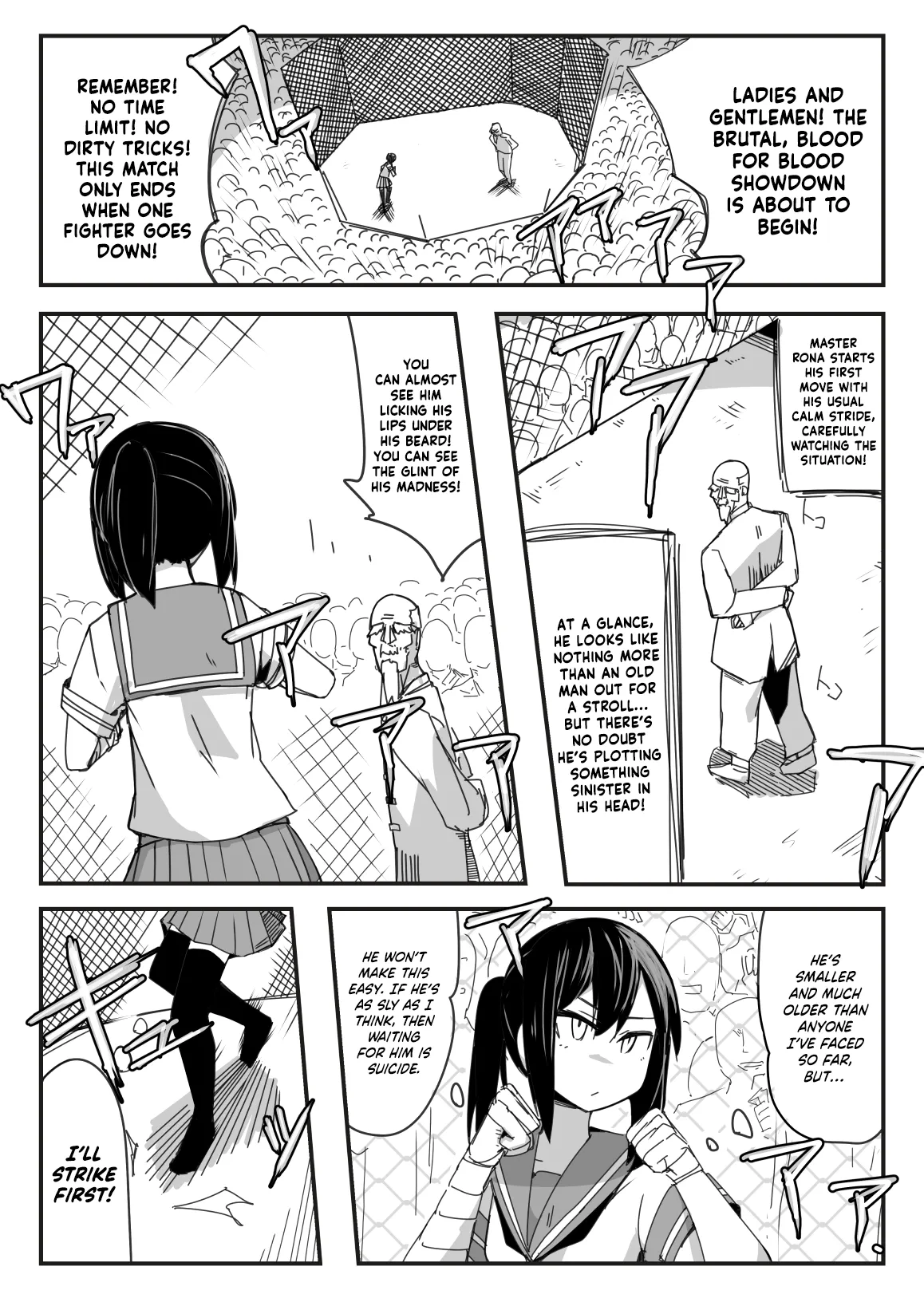 Sailor Fuku Chika Kakutou | Underground Fight in a Sailor Uniform page 4 full