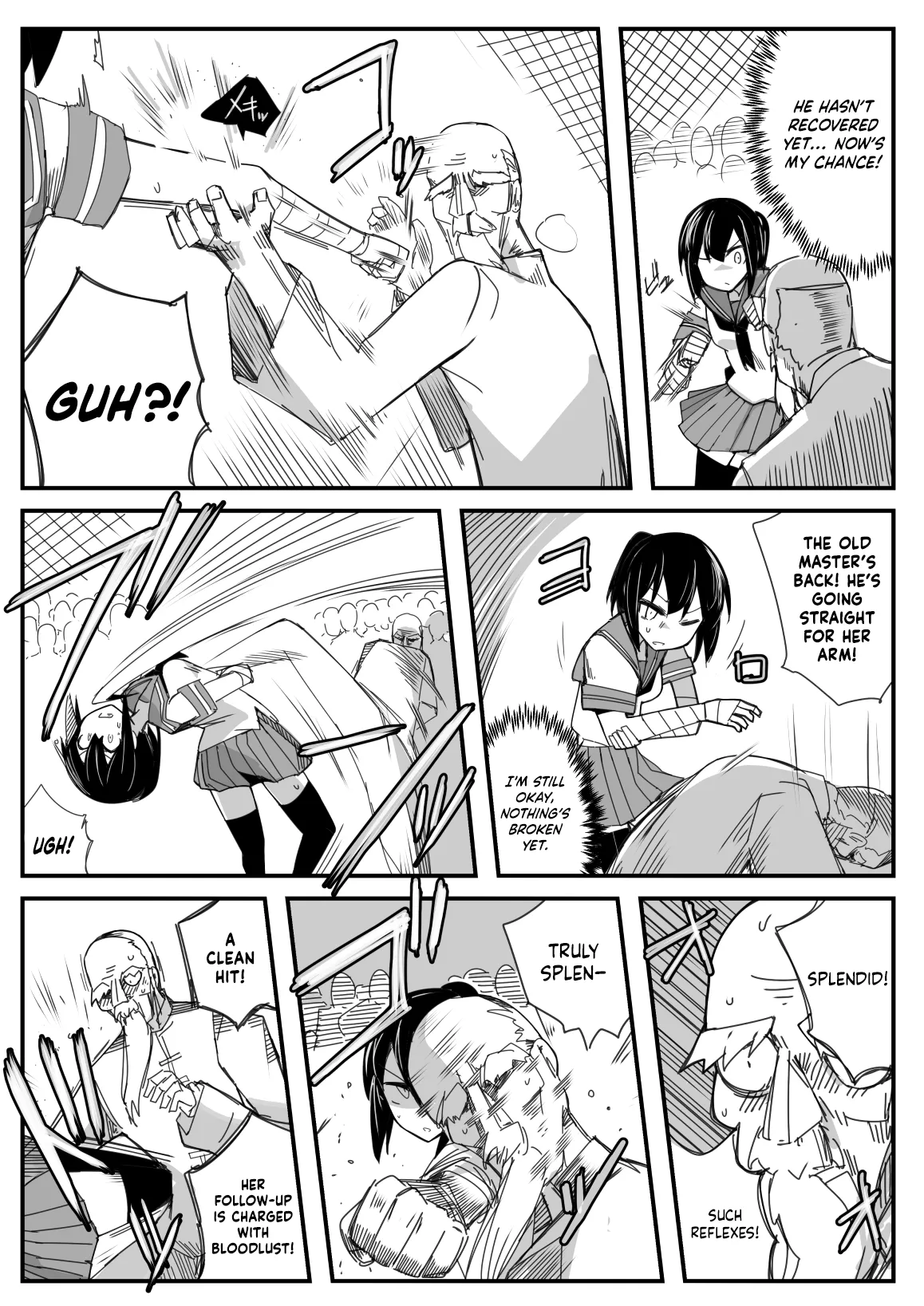Sailor Fuku Chika Kakutou | Underground Fight in a Sailor Uniform page 9 full
