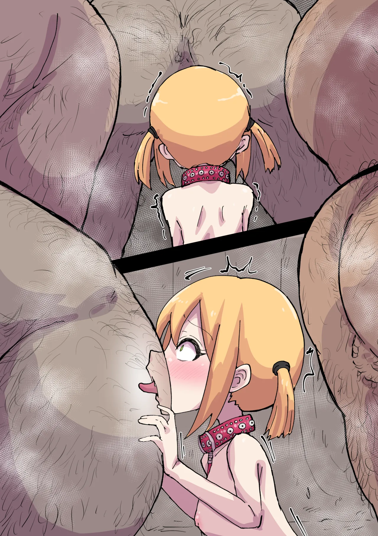 高圧ドMちゃん ホームレスのアナル舐めとチンカス掃除 page 7 full