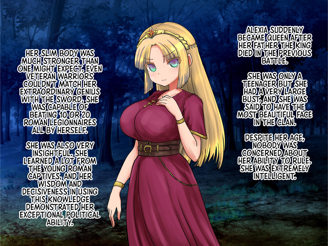 Queen Alexia, Sword Master  =TB= page 3 full