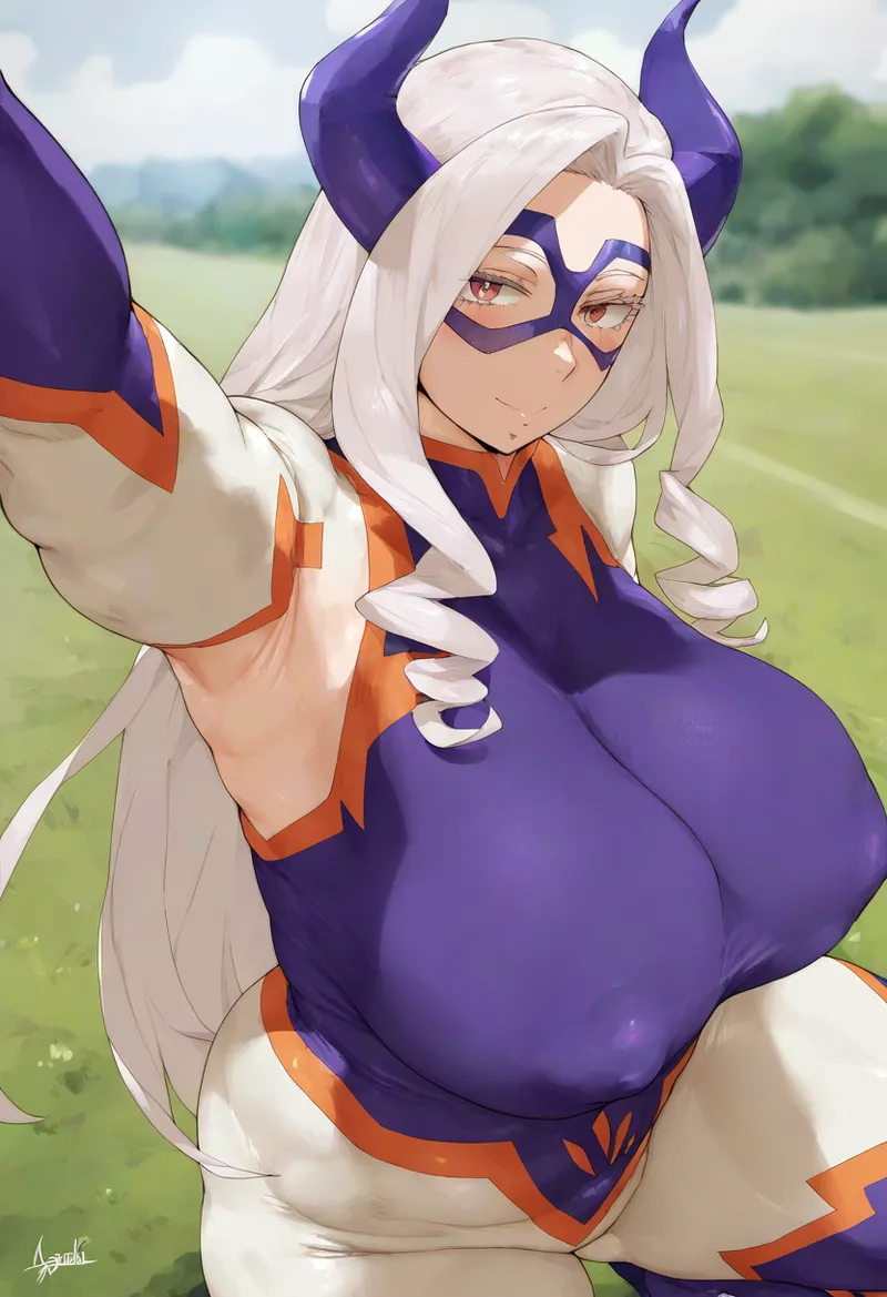 Mount lady soft spark ai generated page 1 full