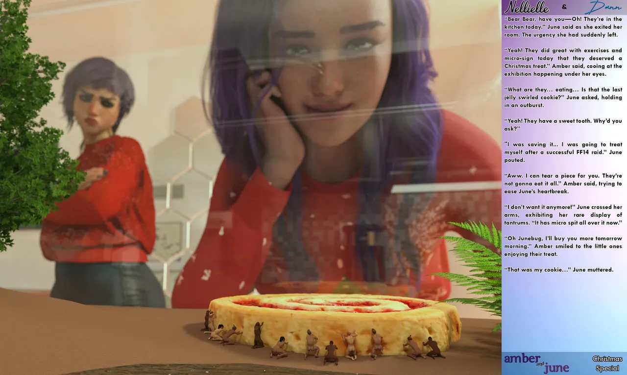 Amber and June page 1 full