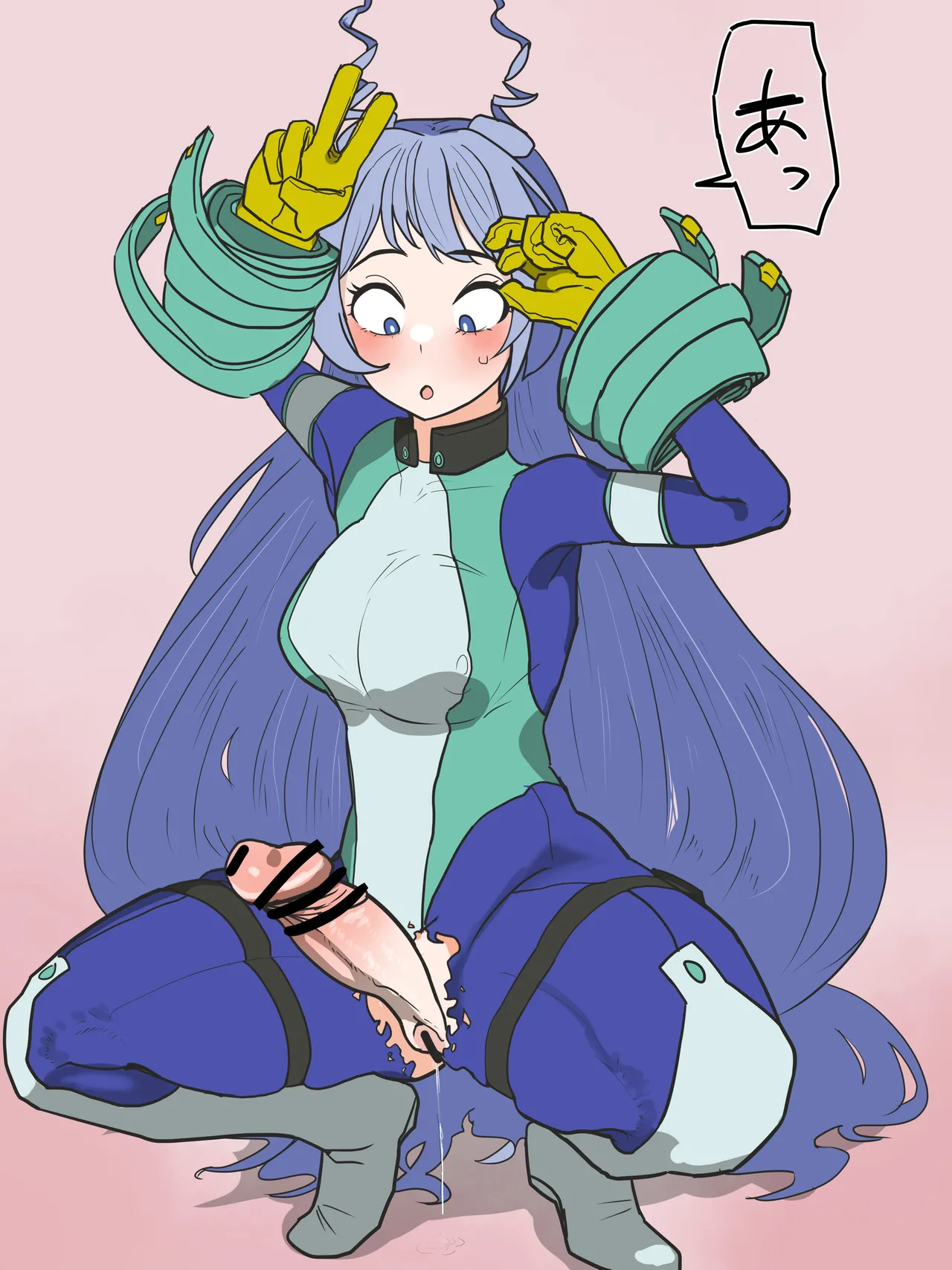 ふた注意。ヒロアカのねじれちゃんが手コキおじさんに堕とされる話 page 10 full