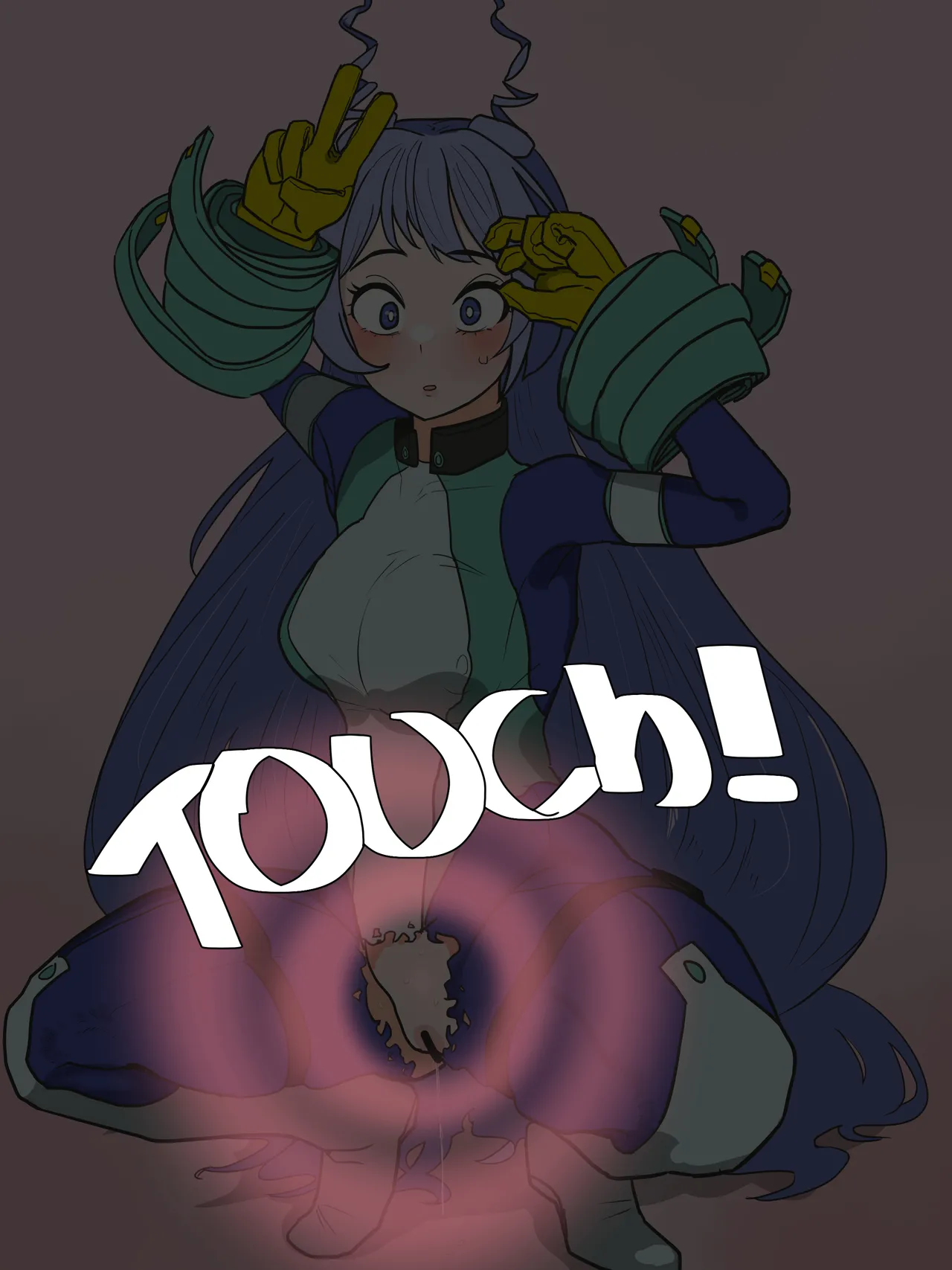 ふた注意。ヒロアカのねじれちゃんが手コキおじさんに堕とされる話 page 9 full