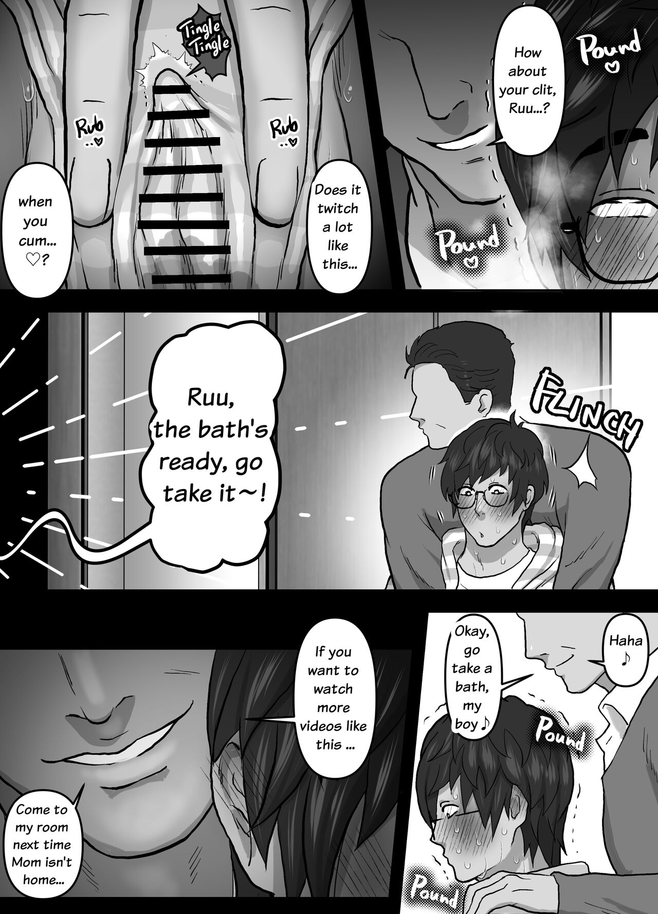 Watching Porn Videos Alone with my Dad page 10 full