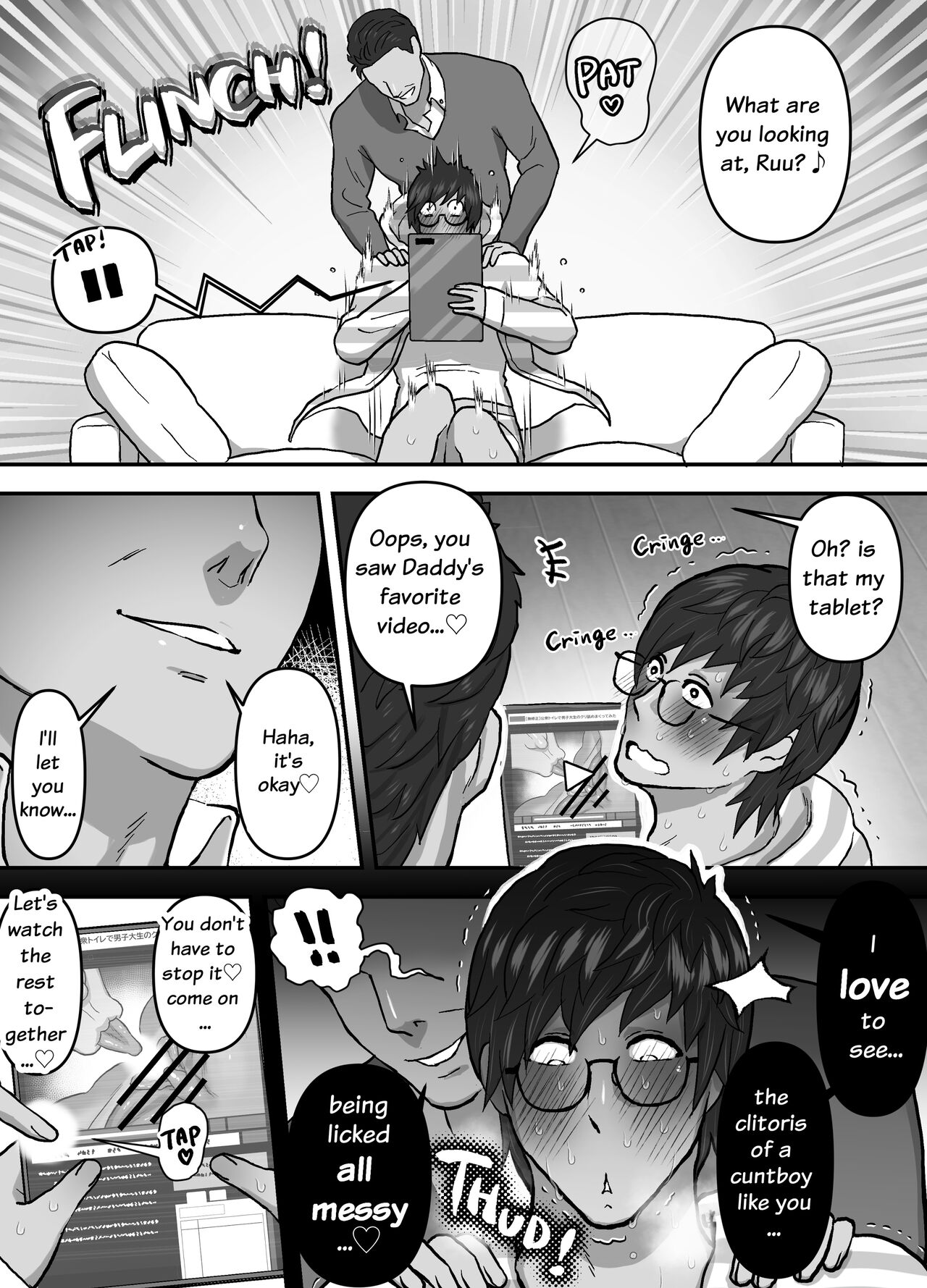 Watching Porn Videos Alone with my Dad page 7 full