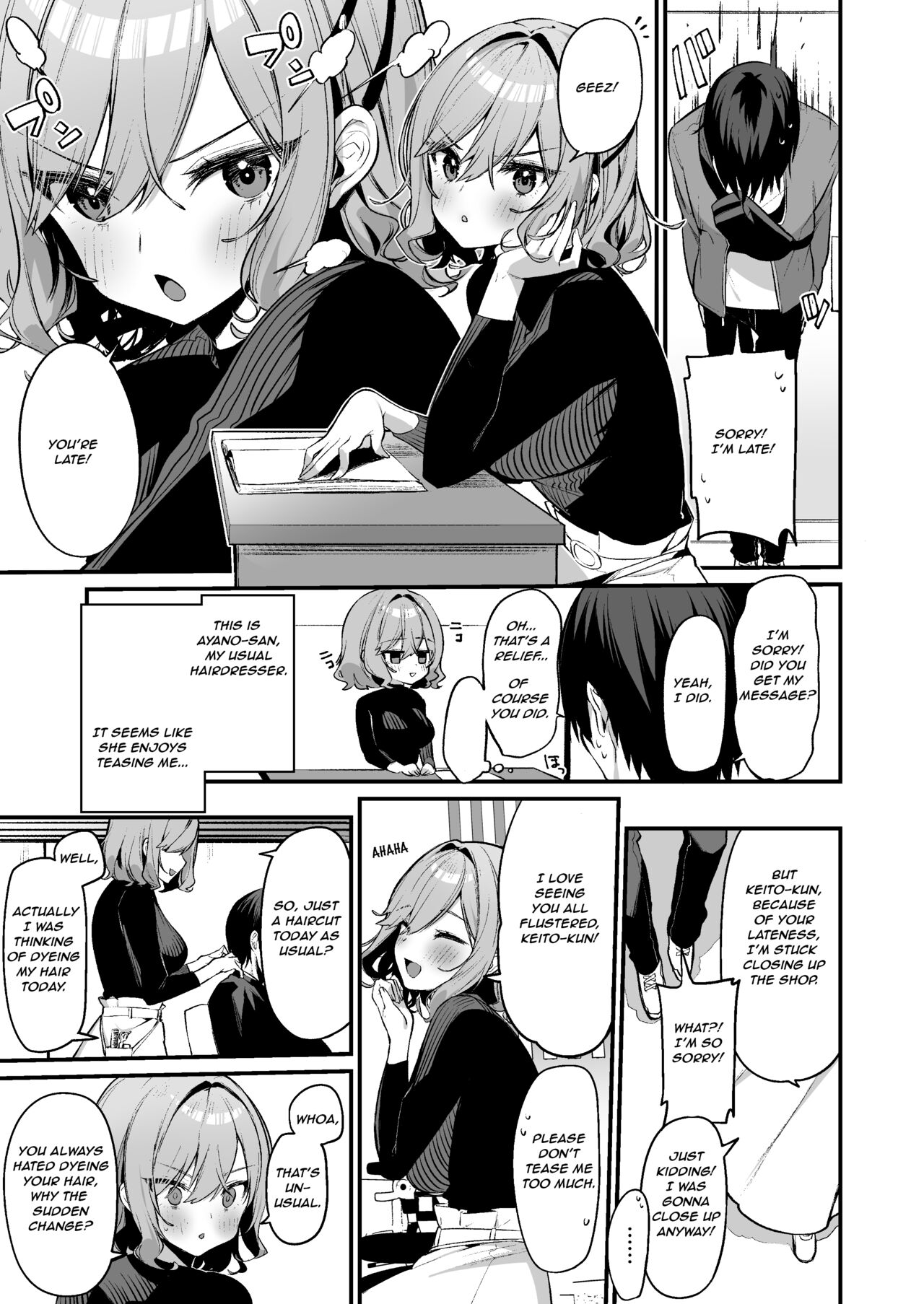 Biyoushi-san wa Boku Shimei? | Did You Choose Me as Your Hairdresser? page 2 full