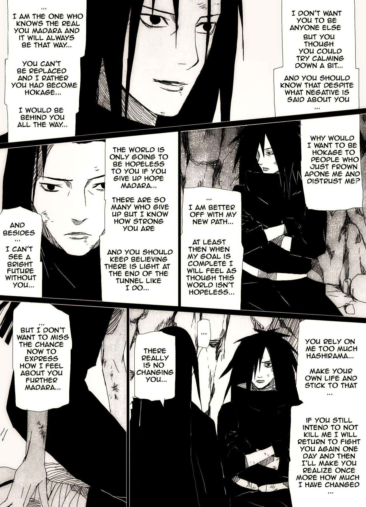 Hashirama x Madara Doujinshi by hachimitsubani page 10 full