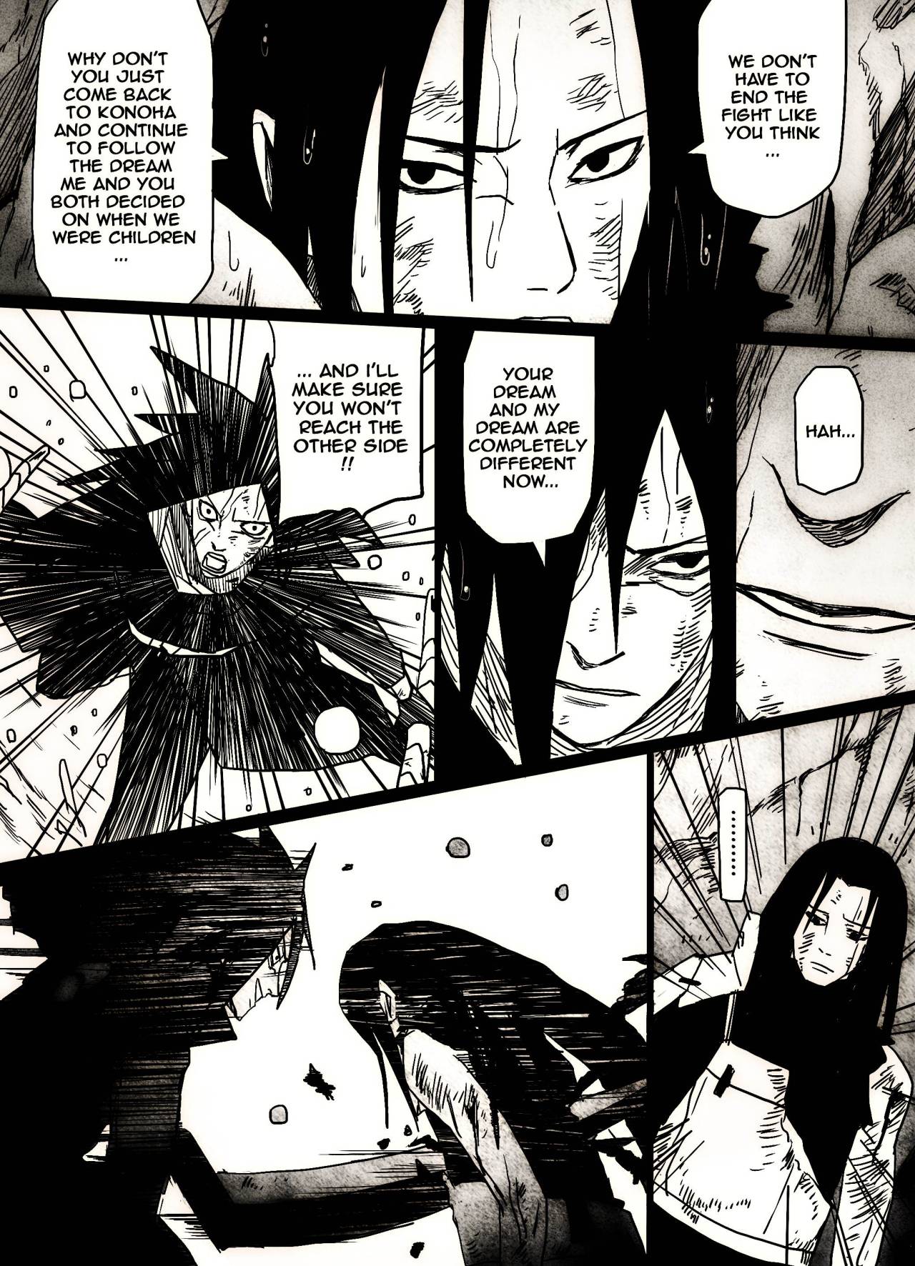 Hashirama x Madara Doujinshi by hachimitsubani page 2 full