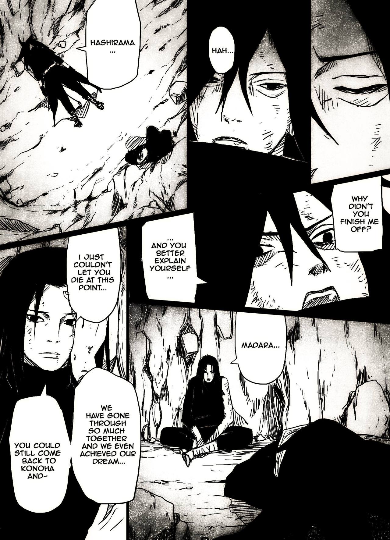 Hashirama x Madara Doujinshi by hachimitsubani page 4 full