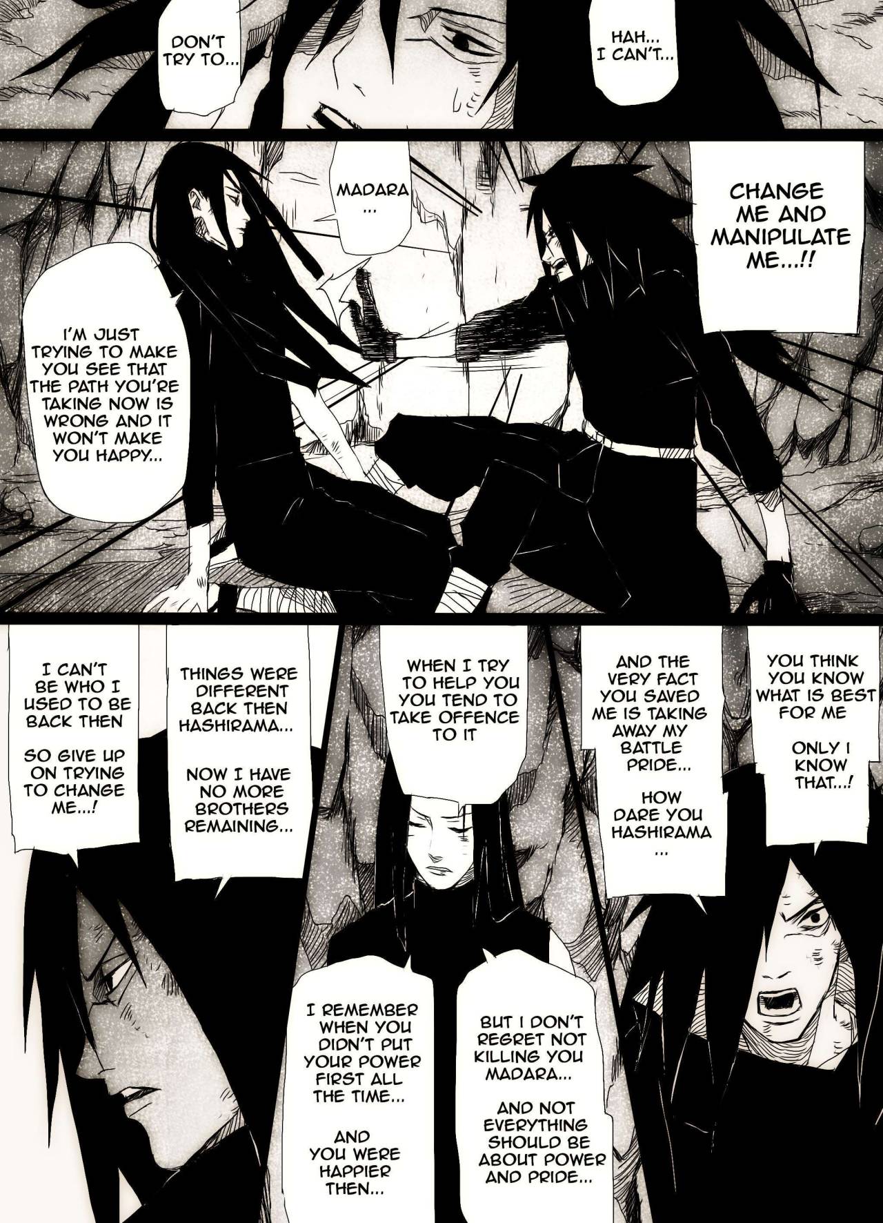 Hashirama x Madara Doujinshi by hachimitsubani page 9 full