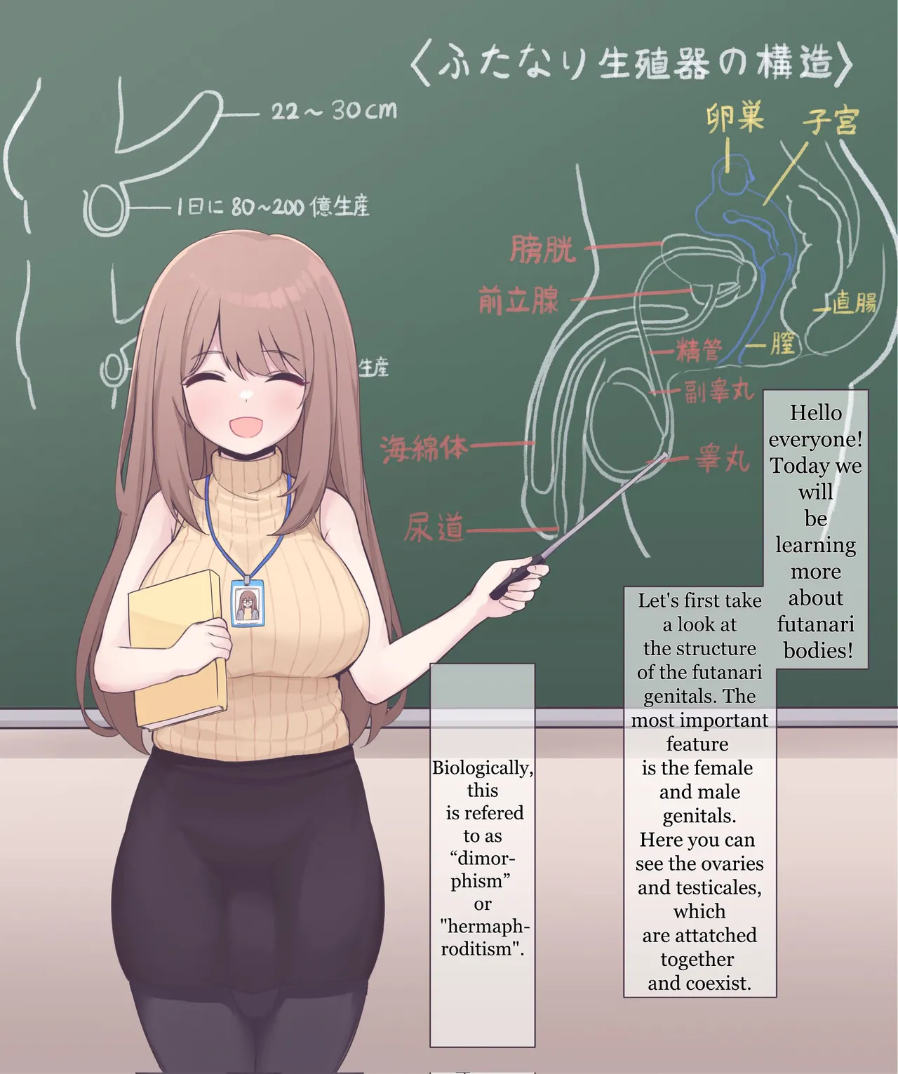 Futanari teacher page 1 full
