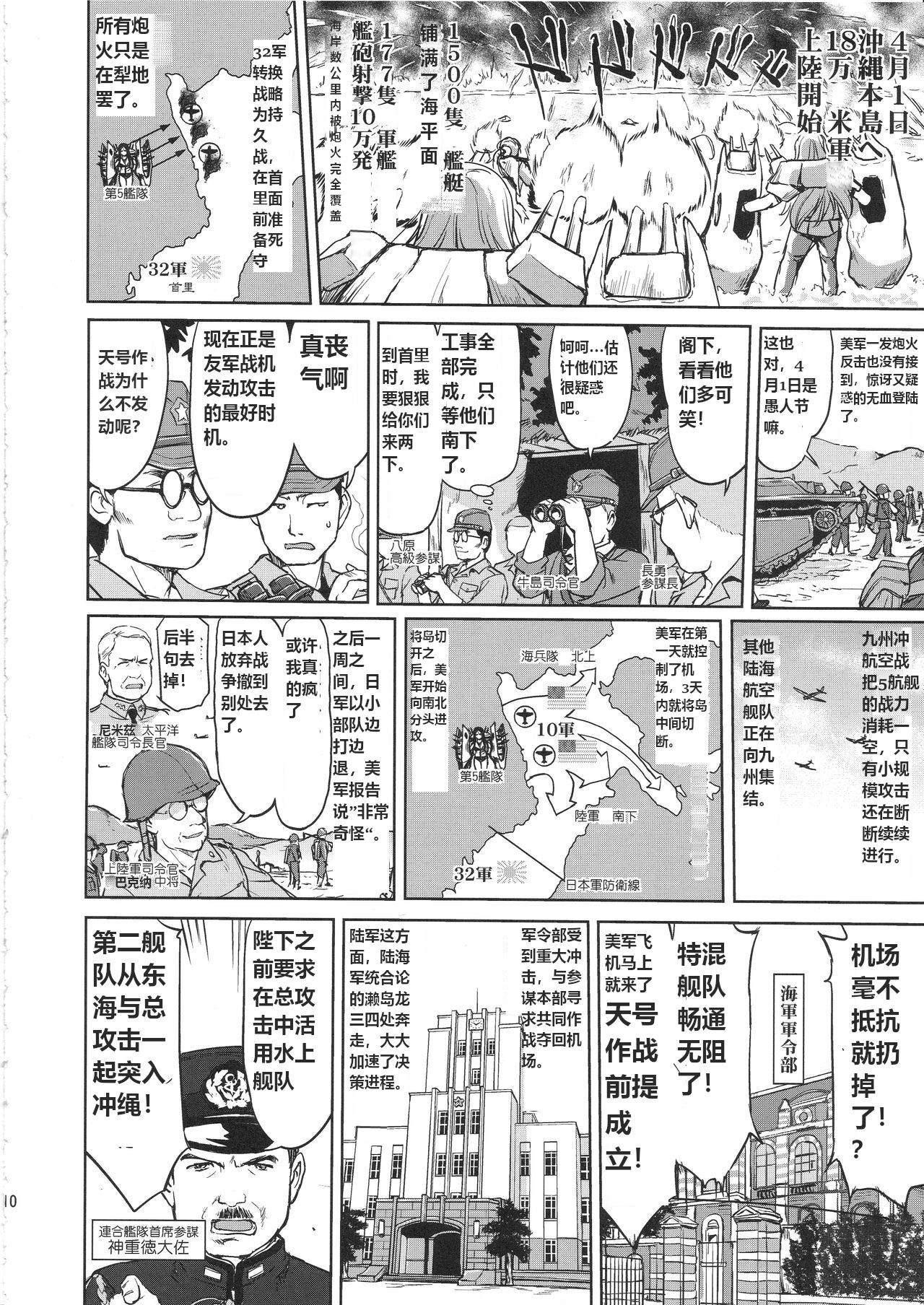 Teitoku no Ketsudan Kanmusu no Ichiban Nagai Hi  | 提督的决断 舰娘最长 的一天 page 9 full