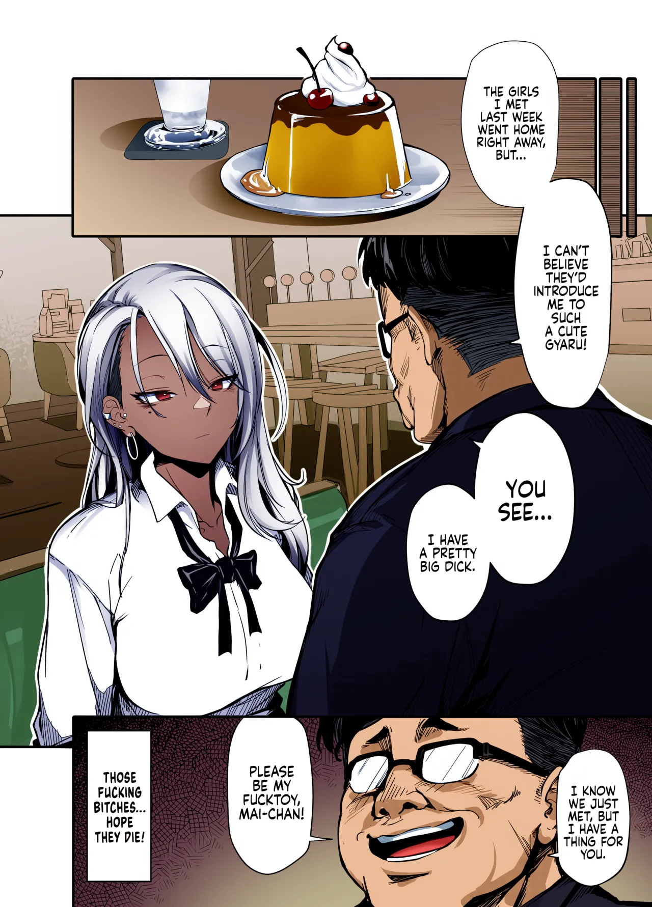 Namaiki JK ga Wakaraserareru Hon | Putting a Cheeky Gyaru in Her Place page 8 full