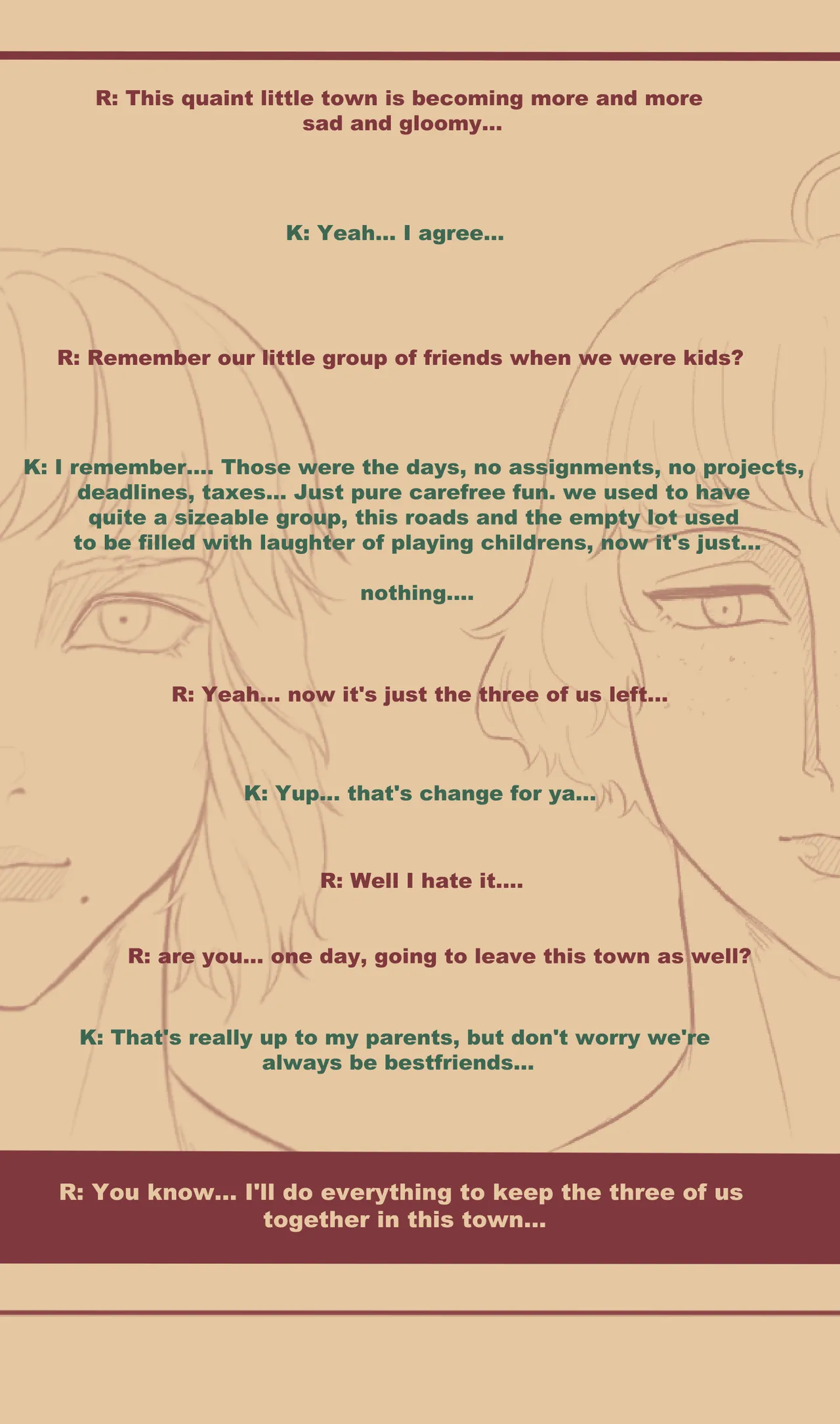 My Childhood Friends are Living My Dream page 1 full