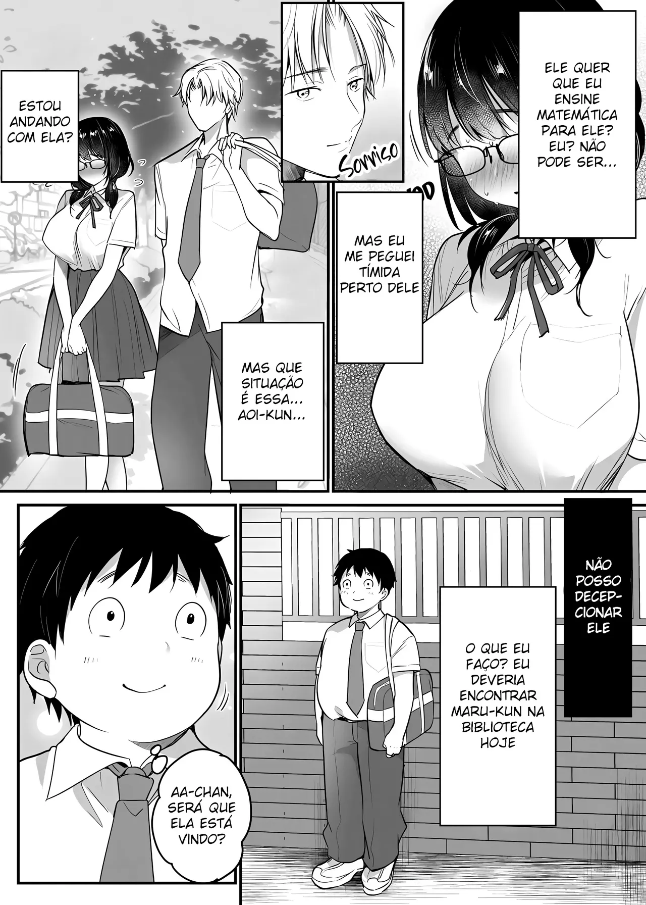 Kareshi-mochi jimi-ko no koukishin  〜 damenano ni… ikemen kara no sasoi wa kotowarenai 〜 page 7 full