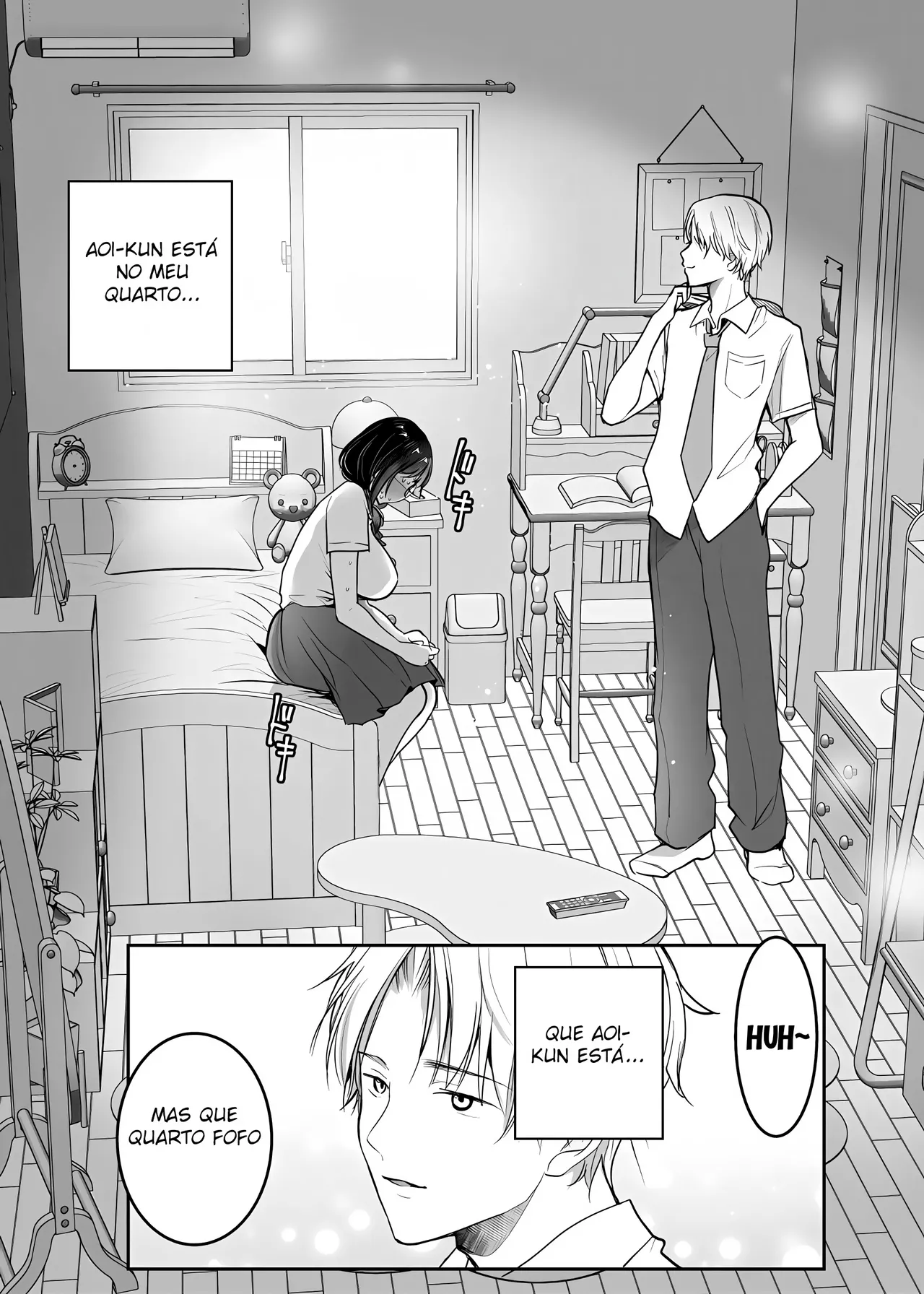 Kareshi-mochi jimi-ko no koukishin  〜 damenano ni… ikemen kara no sasoi wa kotowarenai 〜 page 8 full