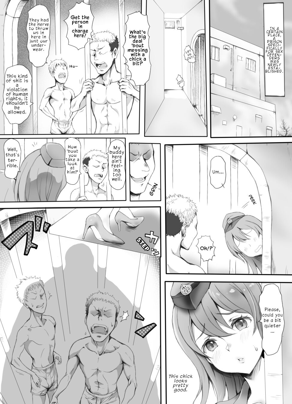 Appaku Sakusei Torawareru Karada | The Cum Squeezed Prisoners page 1 full