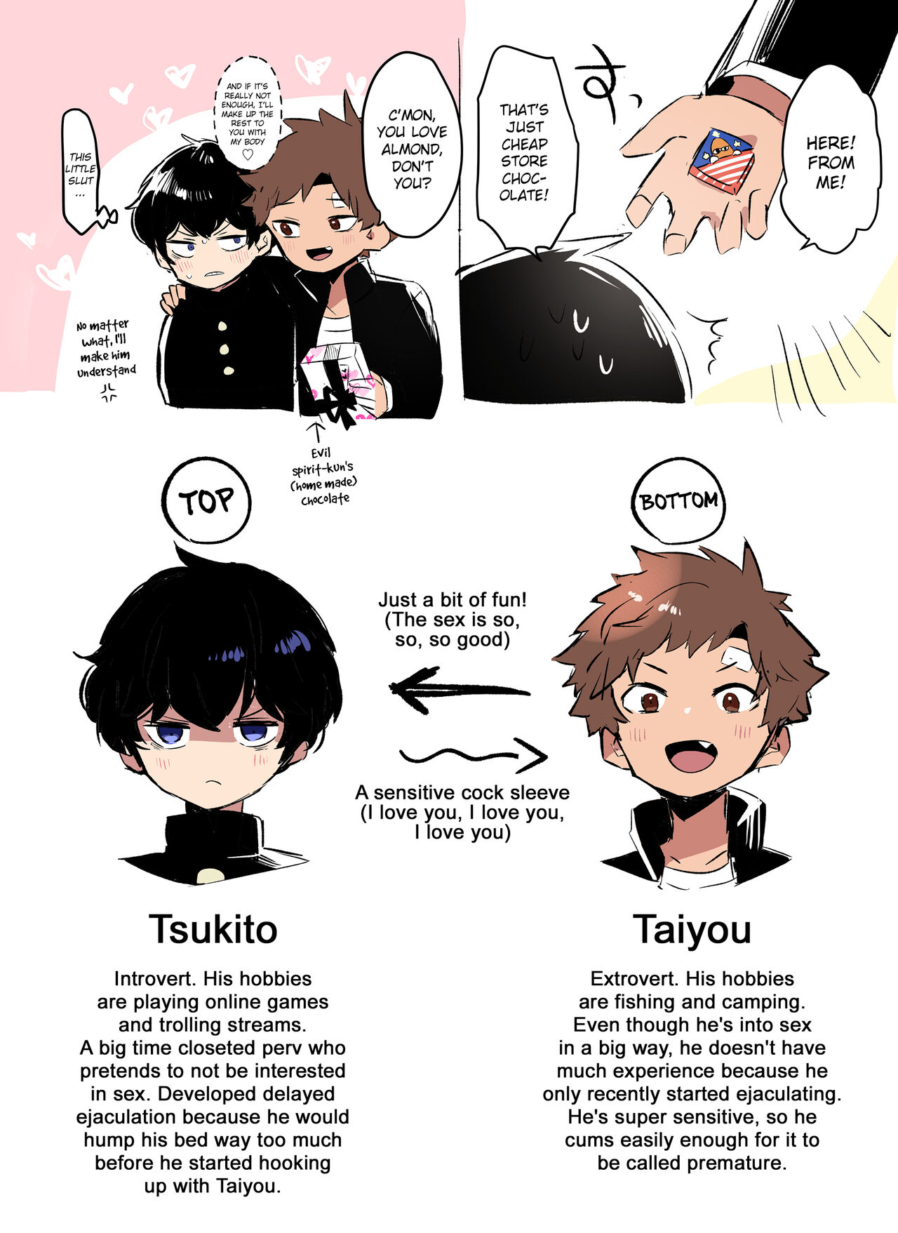 Inkya-kun to youkya-kun | Introvert-kun and Extrovert-kun page 10 full