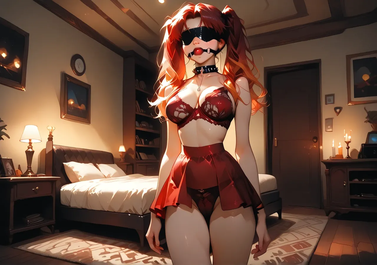 Redhead Red lingerie MMF Threesome groupsex page 3 full