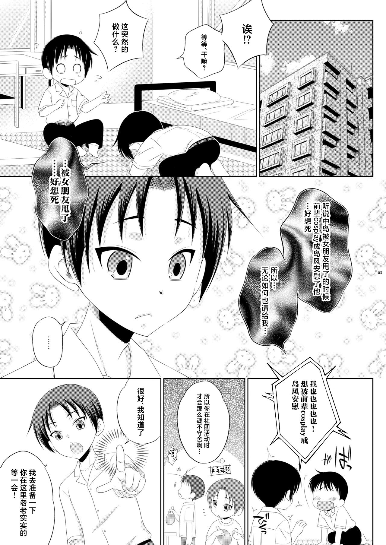 Kohai ni Tayorareru to Kotowaranai Utsuwa ga Okina Shimakaze-kun page 3 full