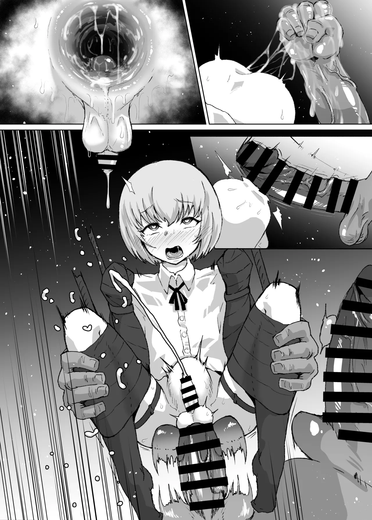 宙吊り男の娘のフィスト＆巨根攻め page 7 full