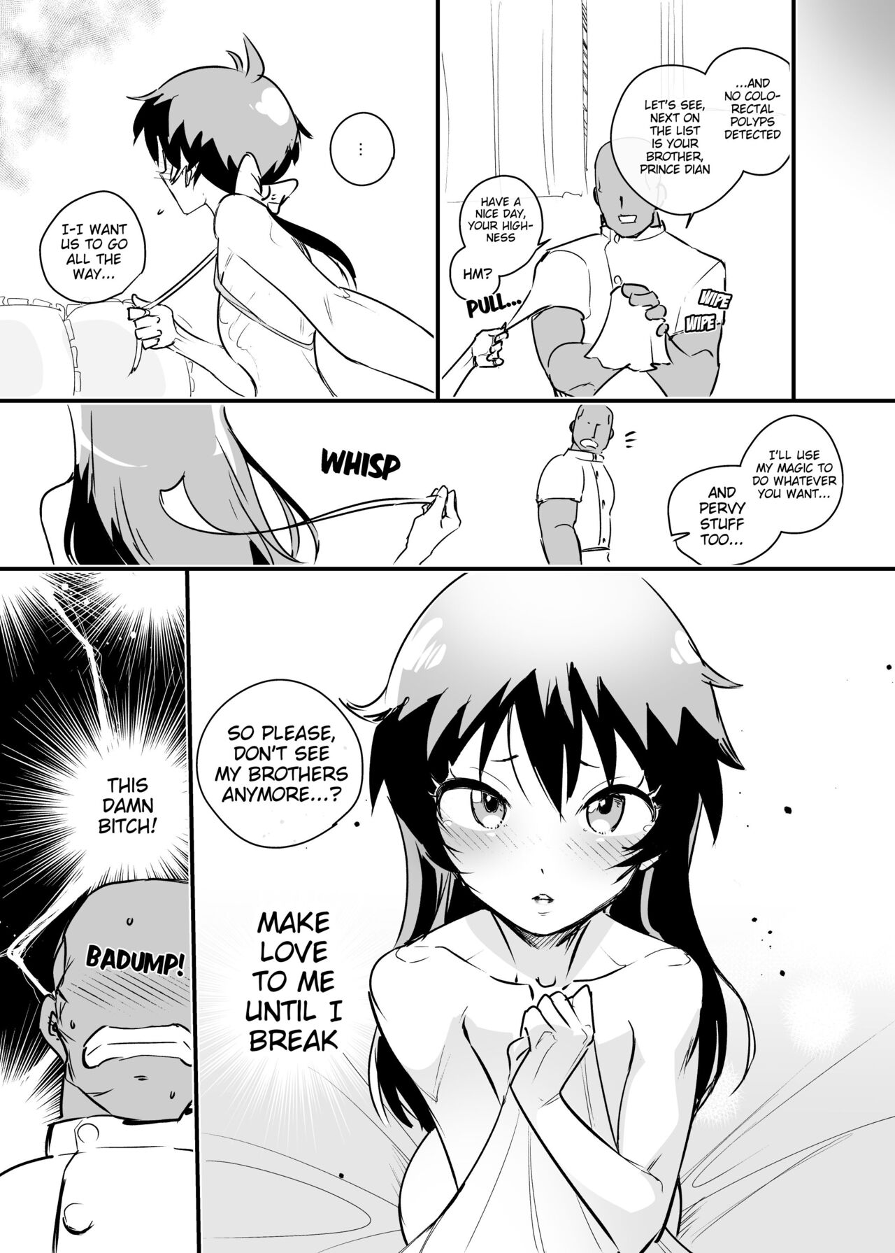 Reincarnated as the 7th Prince Adult Comic Explicit Hentai