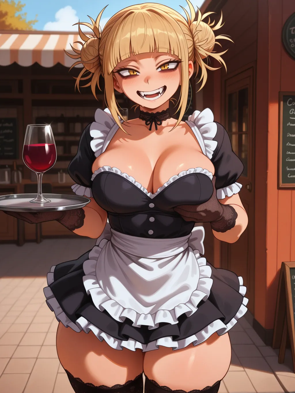 Toga Himiko | My Hero Academia ☕🩸 waifuinvoker ai generated page 1 full