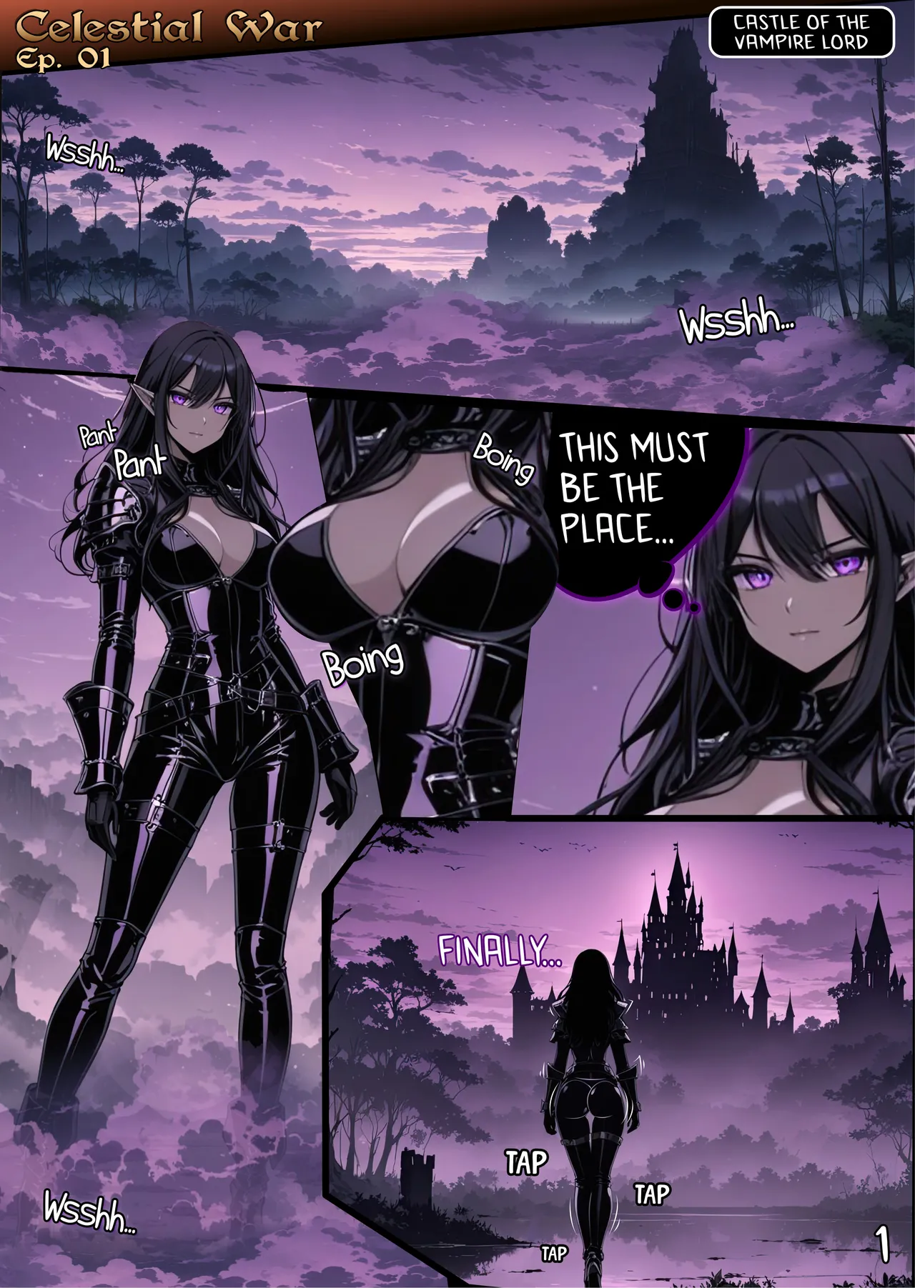 Celestial War page 1 full