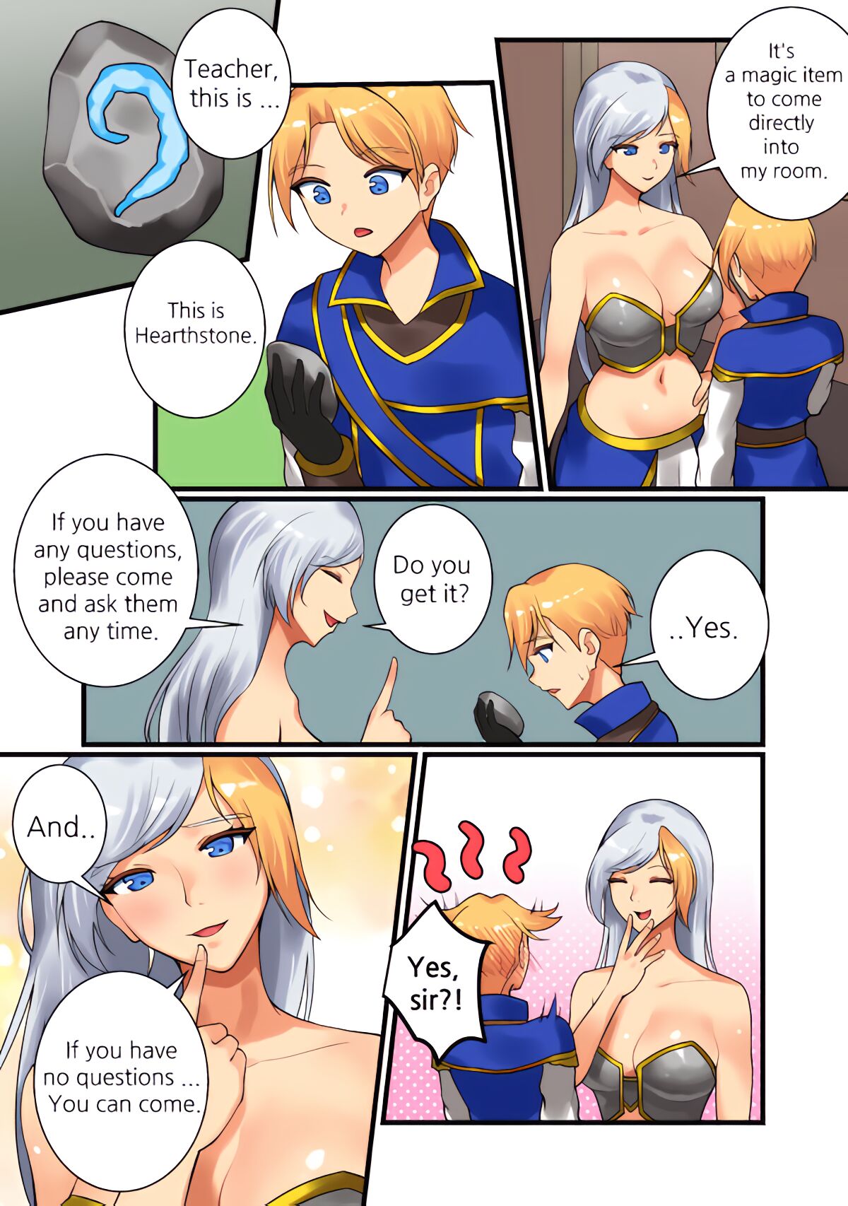 With Teacher Jaina? page 5 full