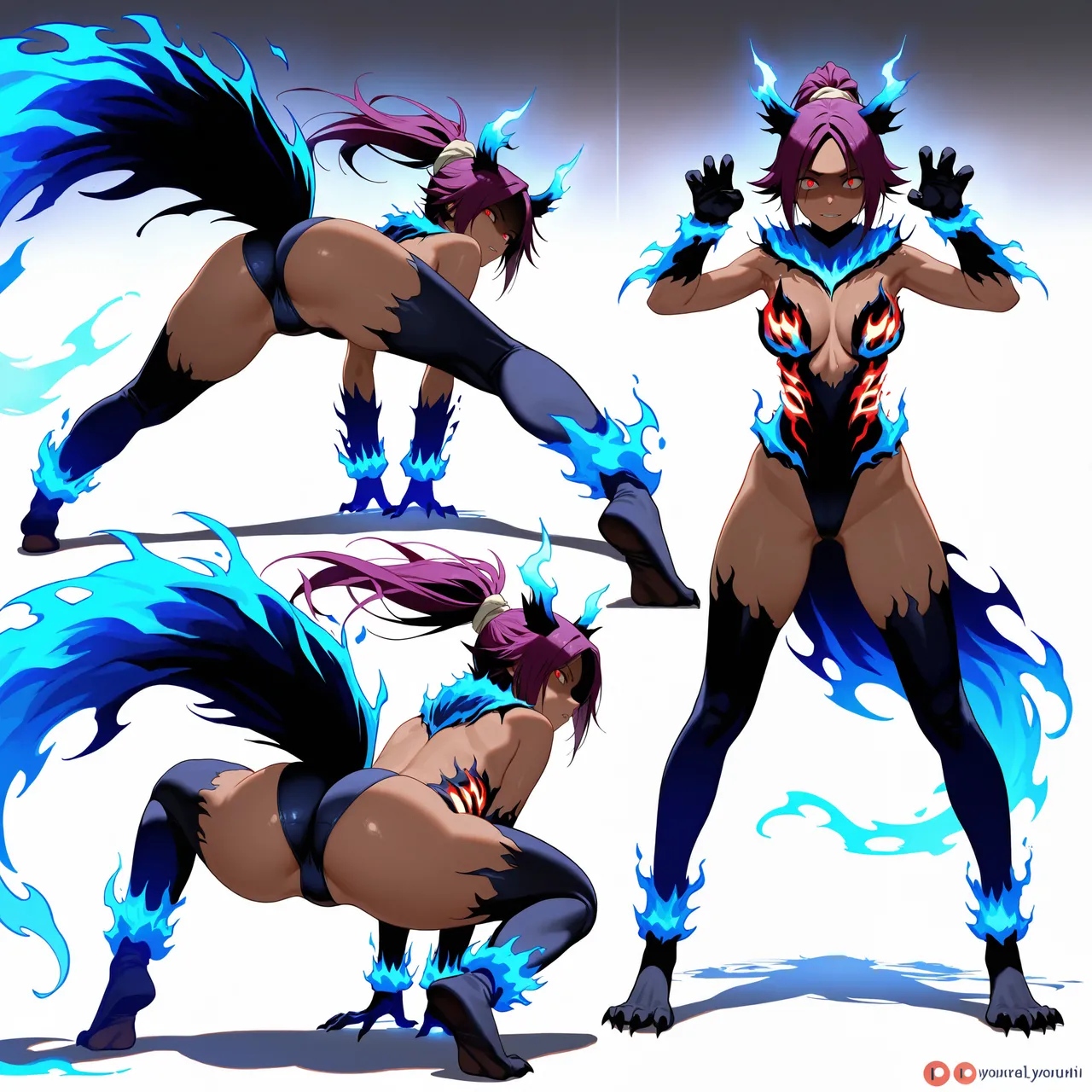 Yoruichi Thunder Beast Form page 7 full