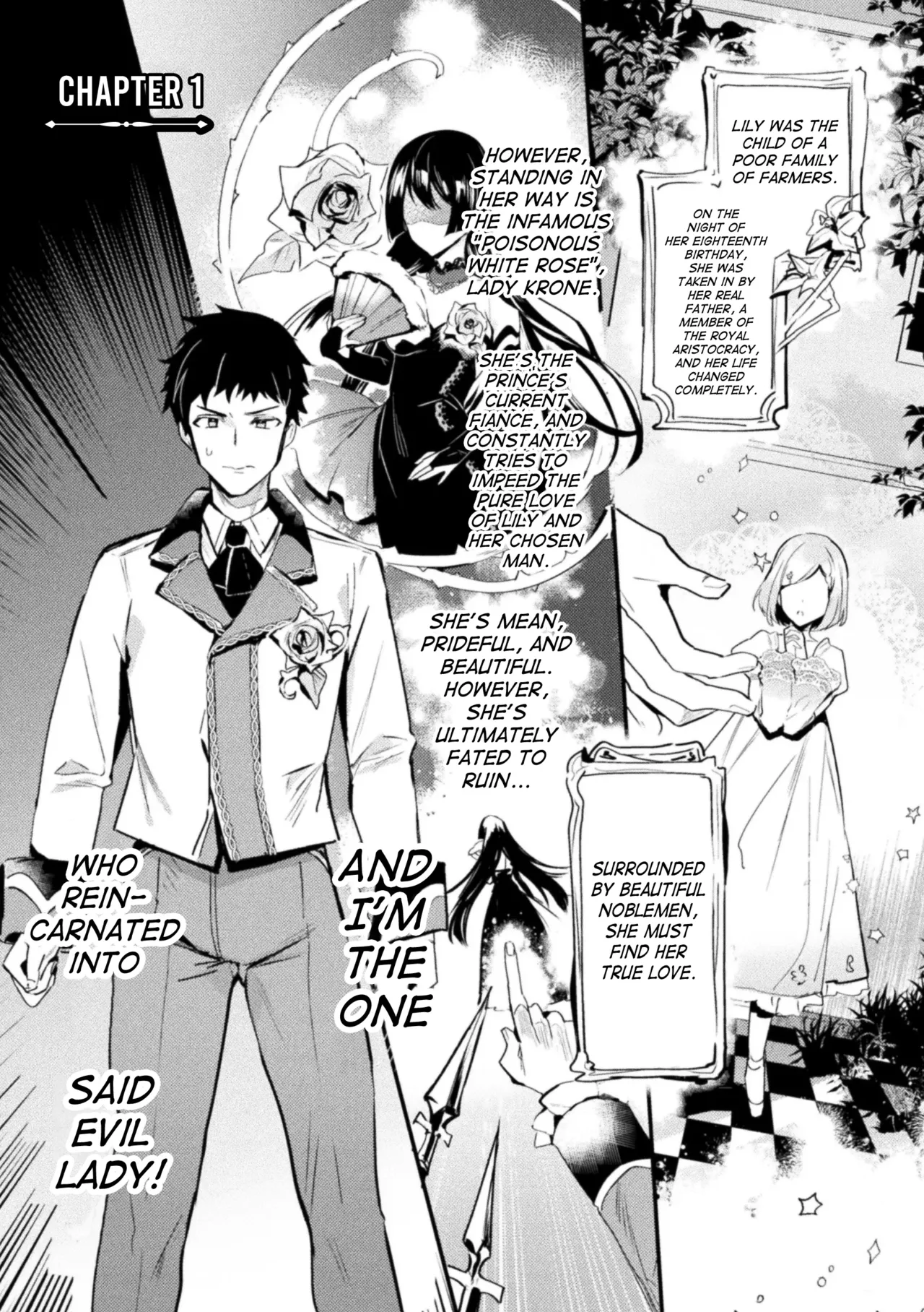 Akuyaku Reisoku Tensei ~Akogare no Otomege Chara o Kando Cheat de Kanochi Kouryaku~ 1, 2, 3 page 2 full