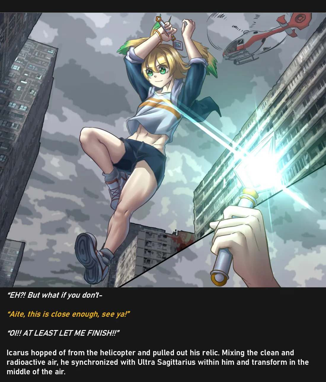 【ArsonicHawt】Ultra Sagittarius vs Muscario page 5 full