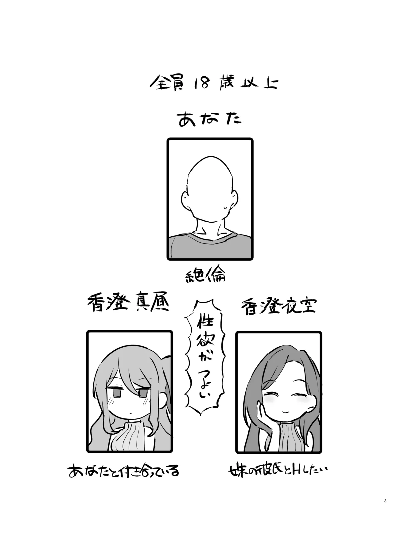 香澄姉妹のえっち本 page 2 full