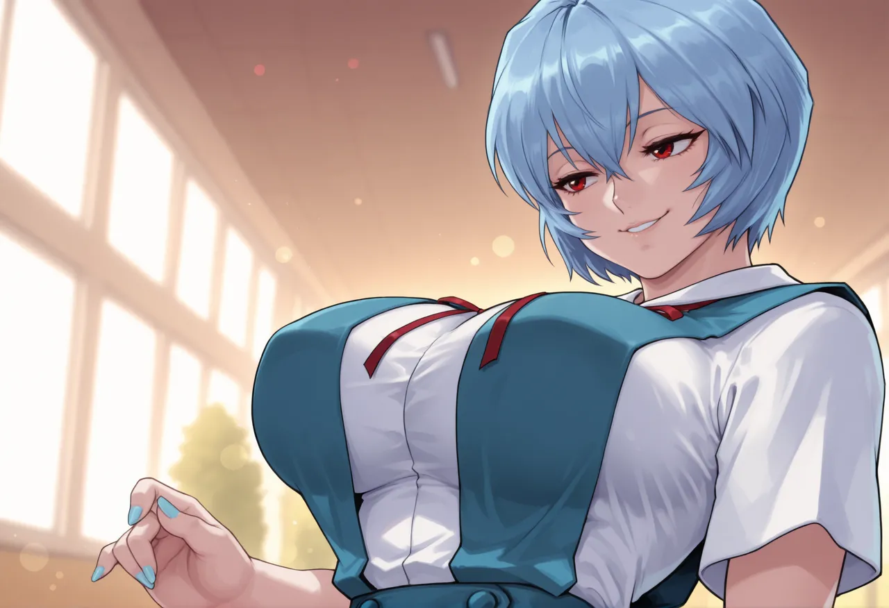 REI AYANAMI - EVANGELION - 140+ IMAGES kranken ai generated page 3 full