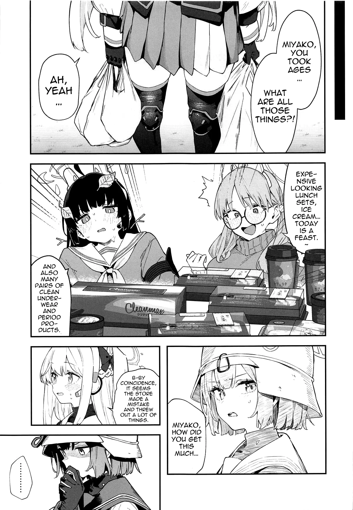 We Are Selling! Watashi-tachi wa Utta. page 8 full