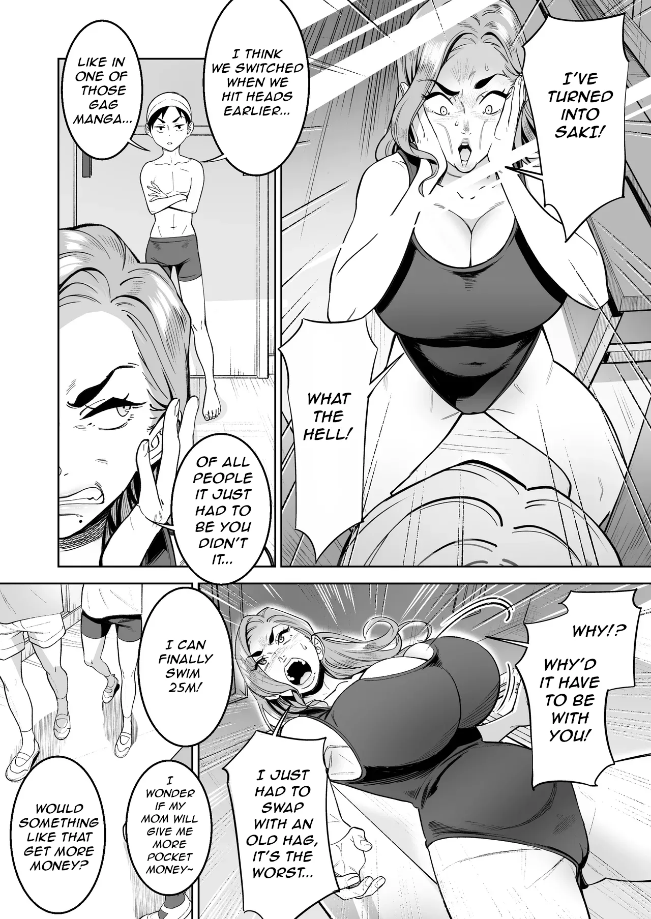 Swapping with the Teacher at the Pool page 8 full