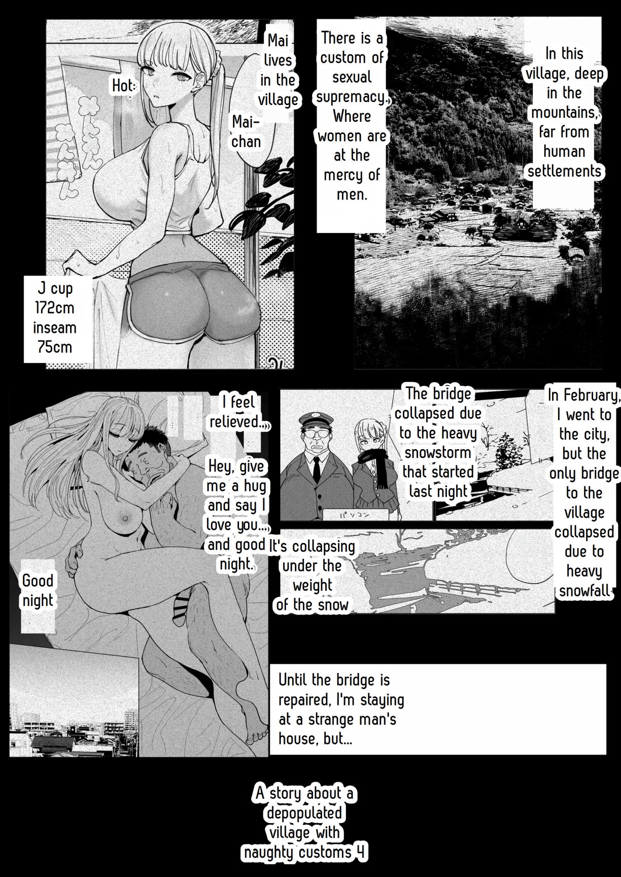 Ecchi na Fuushuu ga Aru Kaso Shuuraku no Ohanashi 4 | A story about a depopulated village with naughty customs 4 page 5 full
