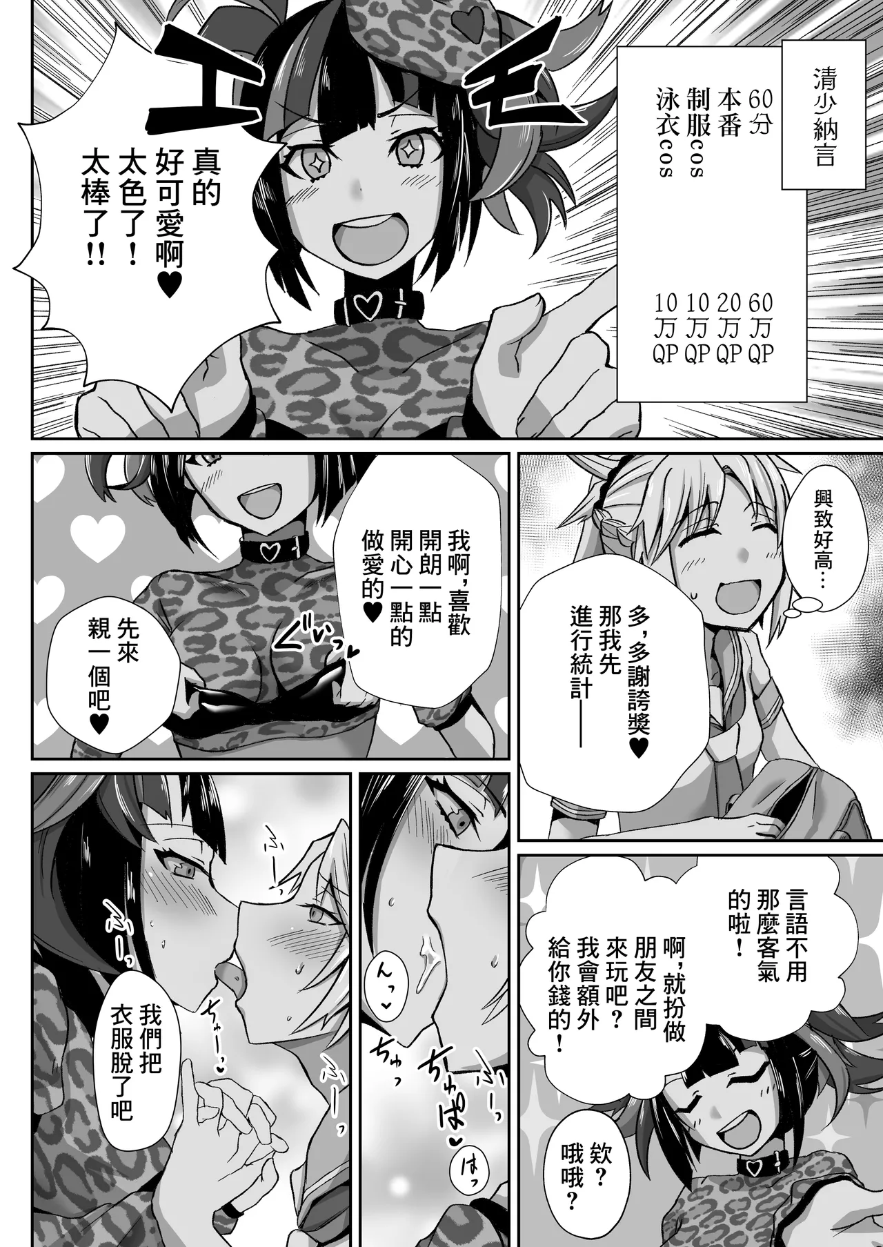 Mo-san ga DeliHeal de Hataraitetara Meccha Ecchi | 小莫做了上門風俗的工作後變得很色 page 8 full