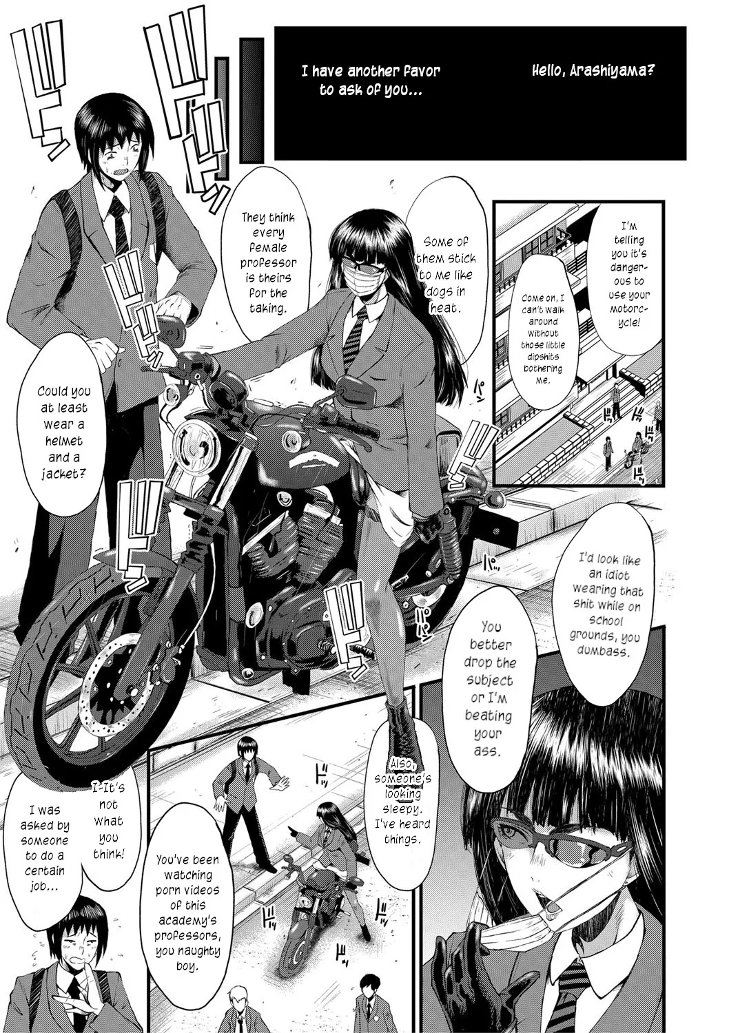 Mesu Kyoushi Gakuen Tengoku, Fuck 05 | The Principal of an Academy with only Female Teachers, Part 5 page 1 full