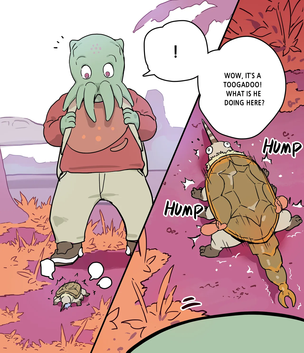 STRAY HUMAN page 6 full