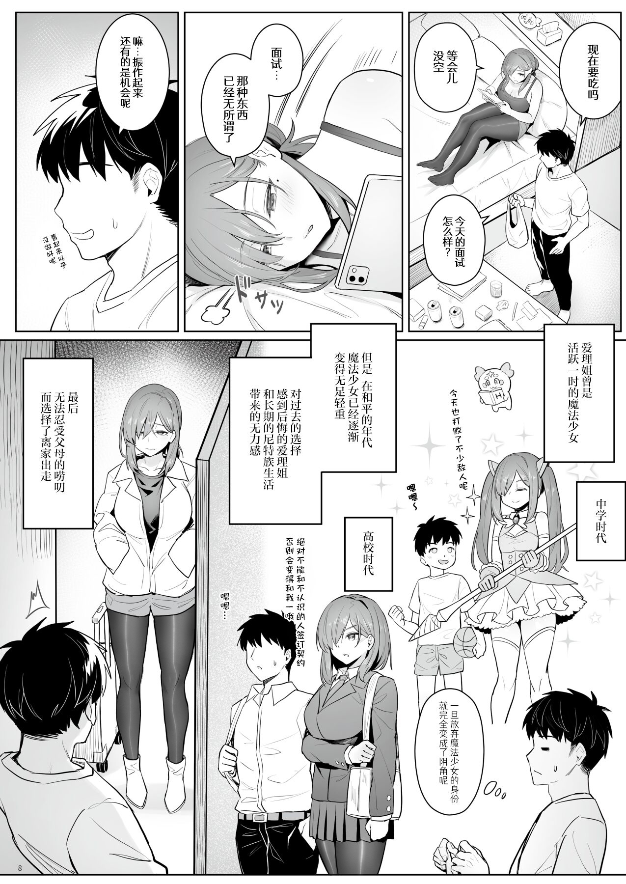 Moto Mahou Shoujo no Hikikomori Seikatsu page 7 full