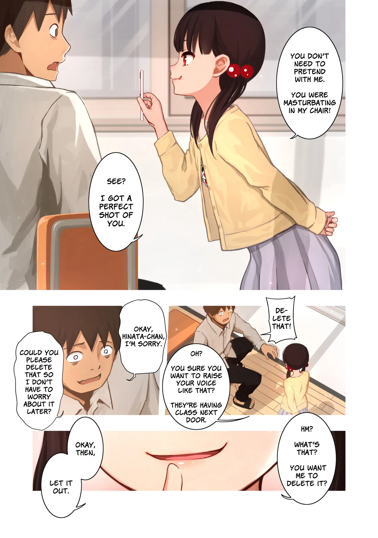 Mesugaki no Oshiego ni Okasareta page 4 full