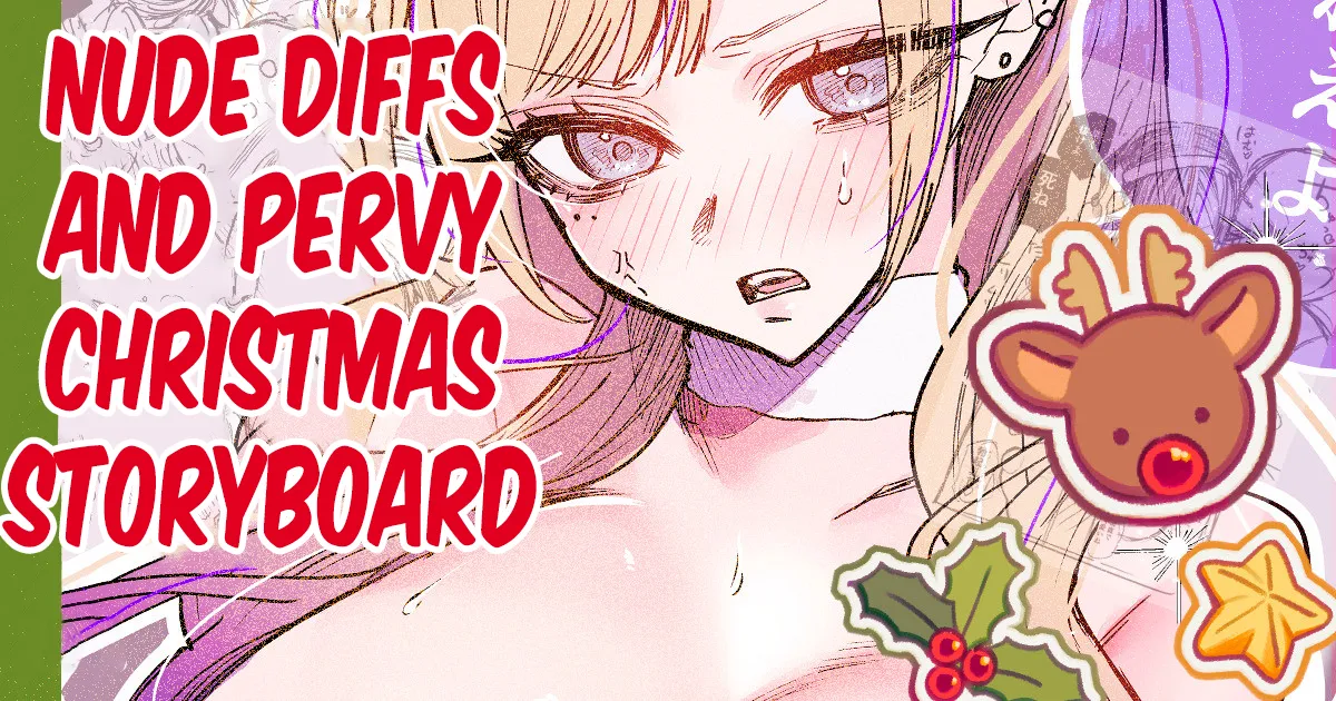 Nude Diffs and Pervy Christmas Storyboard page 1 full