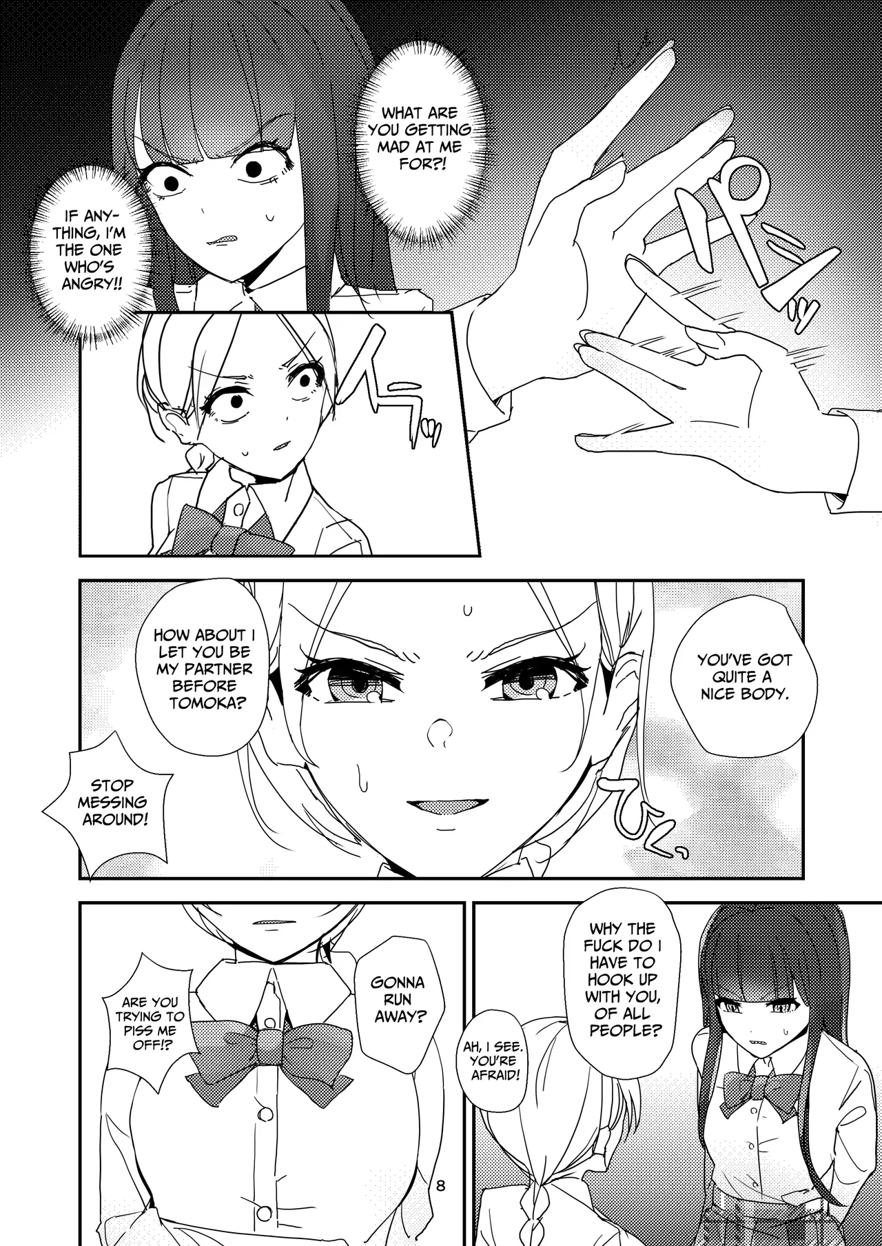 A Tense Yuri Eromanga - She's Mine! page 8 full