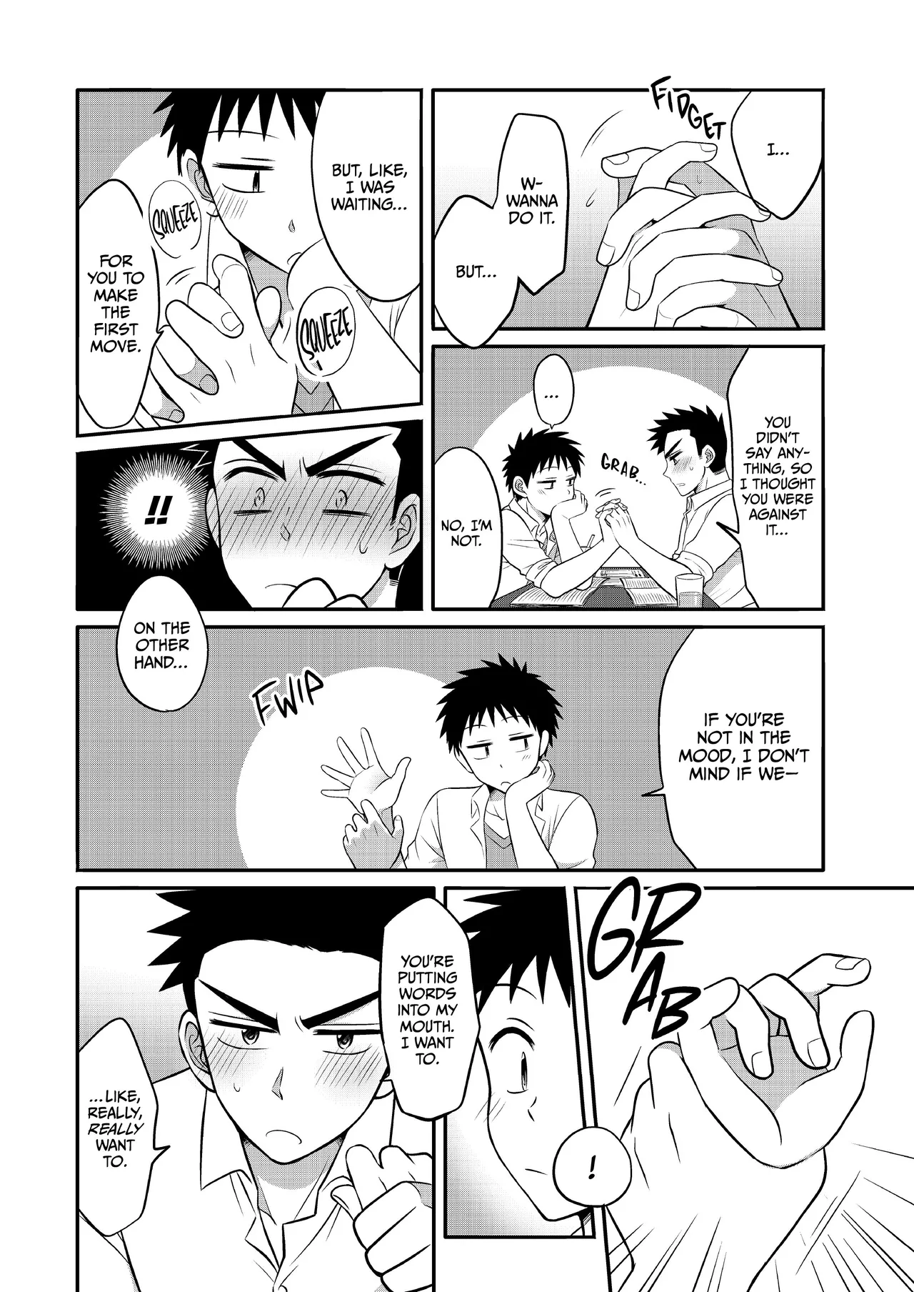 Hayatochiri BL - Test Benkyou ga Susumanai Hanashi page 7 full