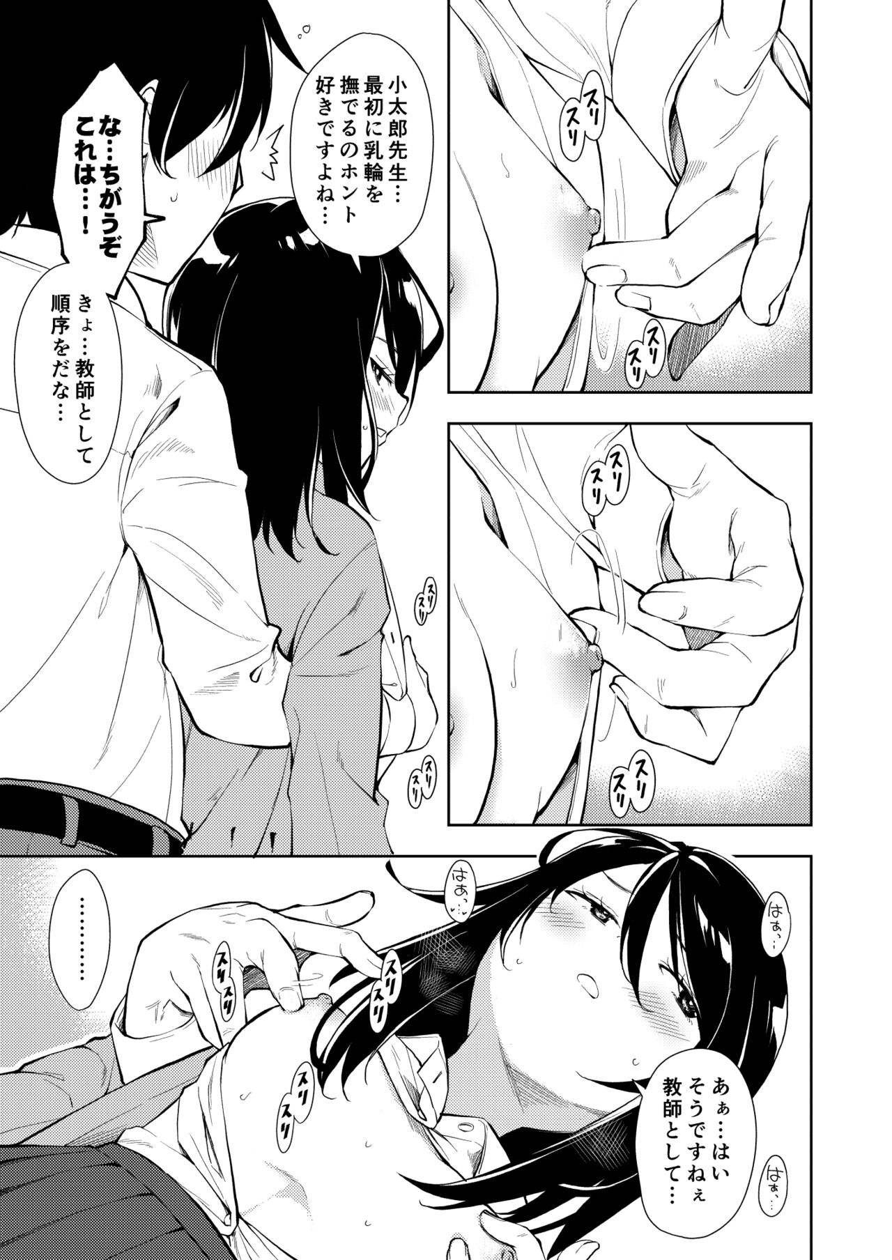Sensei. Rin-chan wa chikubi ga gekiyowa desu. page 3 full