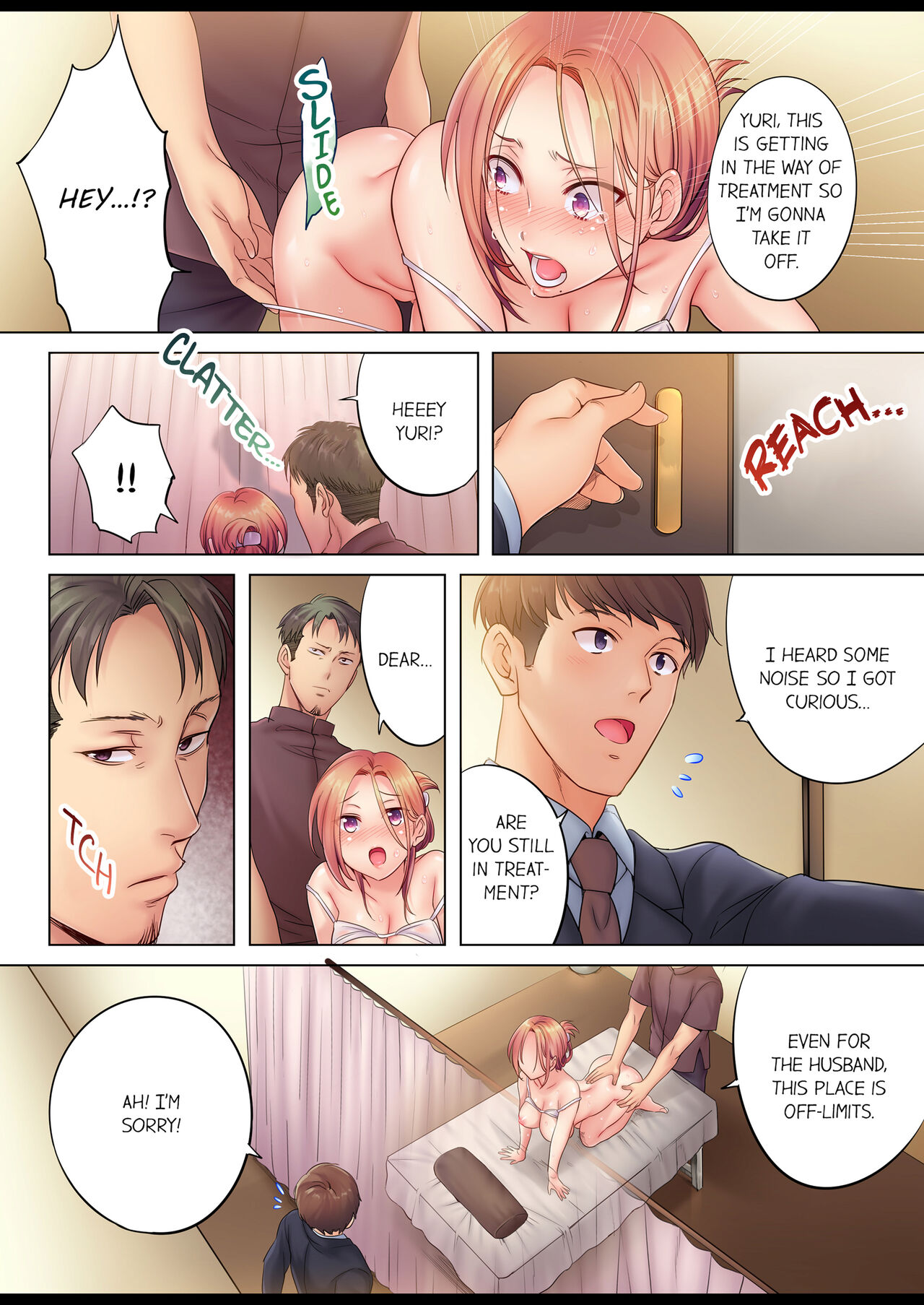 [FFC] Netori Esthe de, Konya, Tsuma ga.... | I Can't Resist His Massage! Cheating in Front of My Husband's Eyes Vol. 1-15 [English] [Decensored] [Ongoing] Hentai - Raw  16