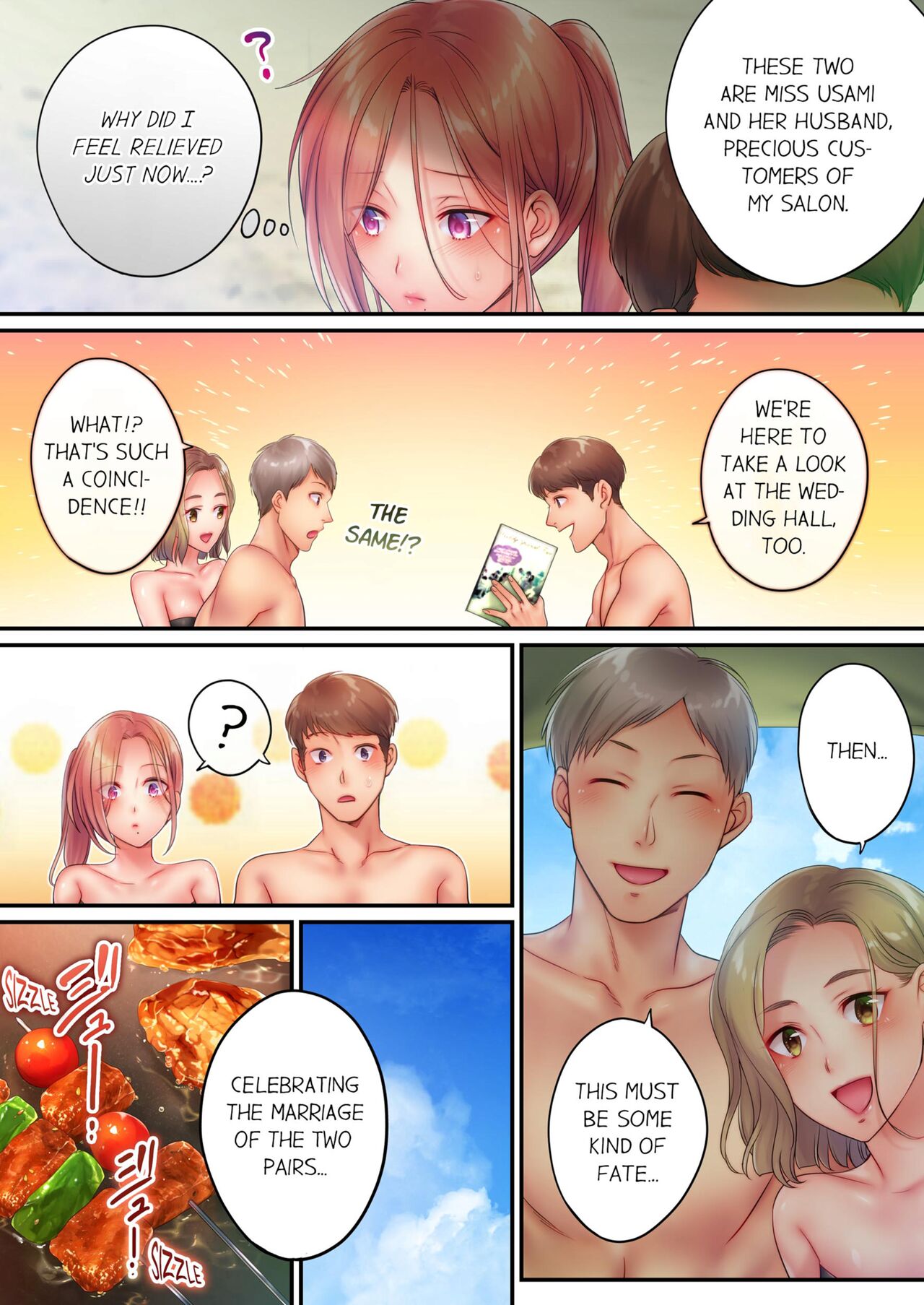 [FFC] Netori Esthe de, Konya, Tsuma ga.... | I Can't Resist His Massage! Cheating in Front of My Husband's Eyes Vol. 1-15 [English] [Decensored] [Ongoing] Hentai - Raw  304