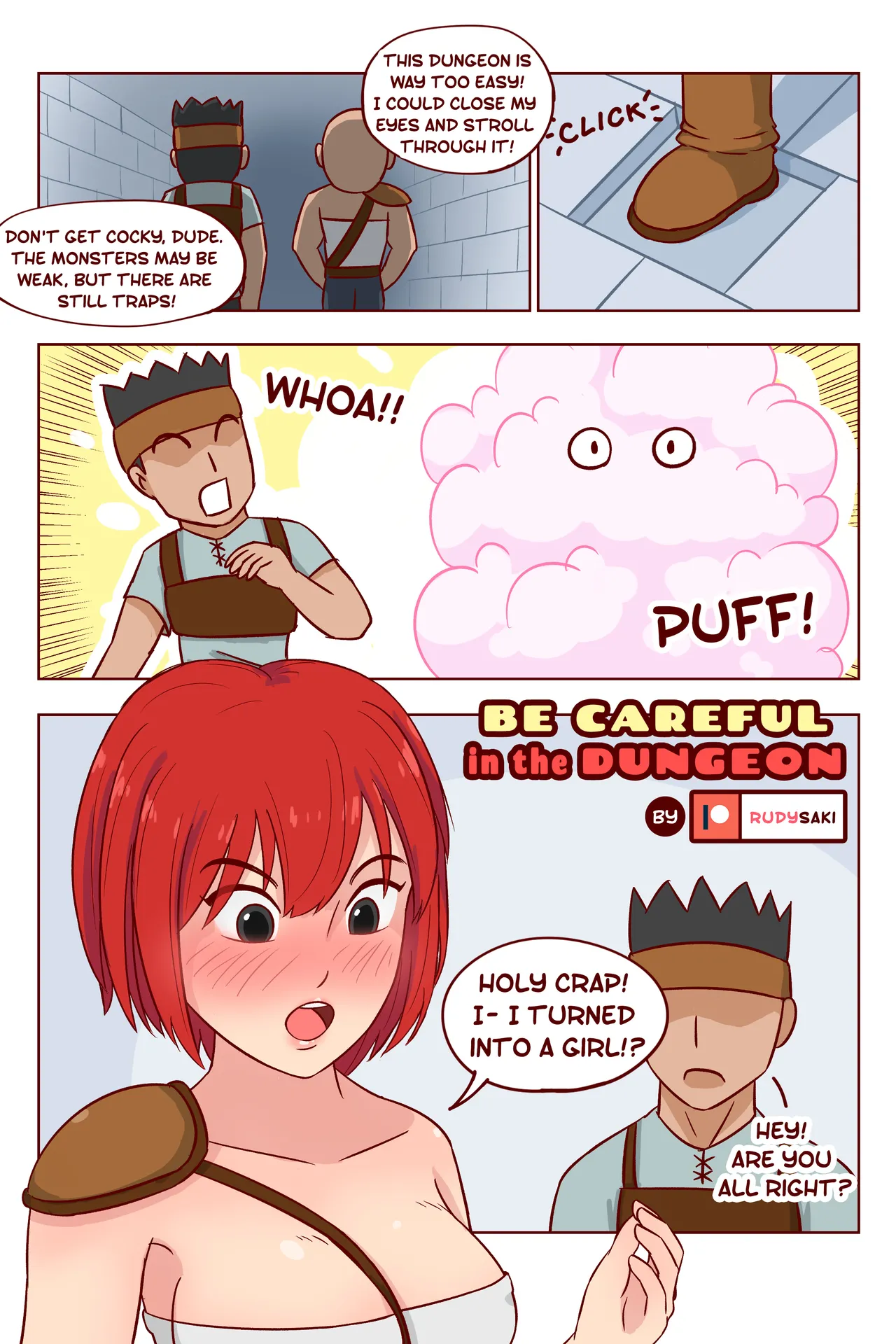 Be Careful in the Dungeon page 1 full